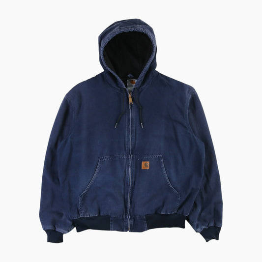 Hooded Active Jacket - Navy