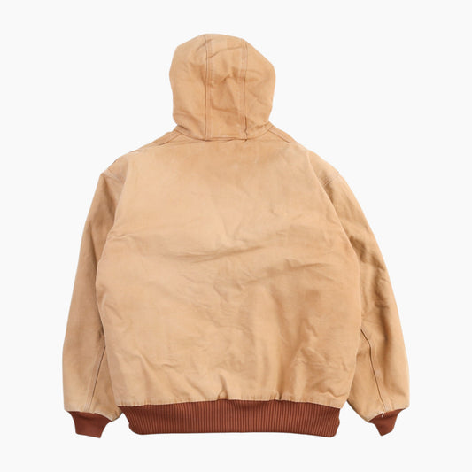 Hooded Active Jacket - Beige