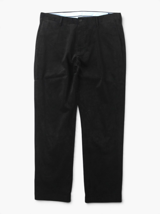 Vintage Corduroy Trousers - Black - 36/32