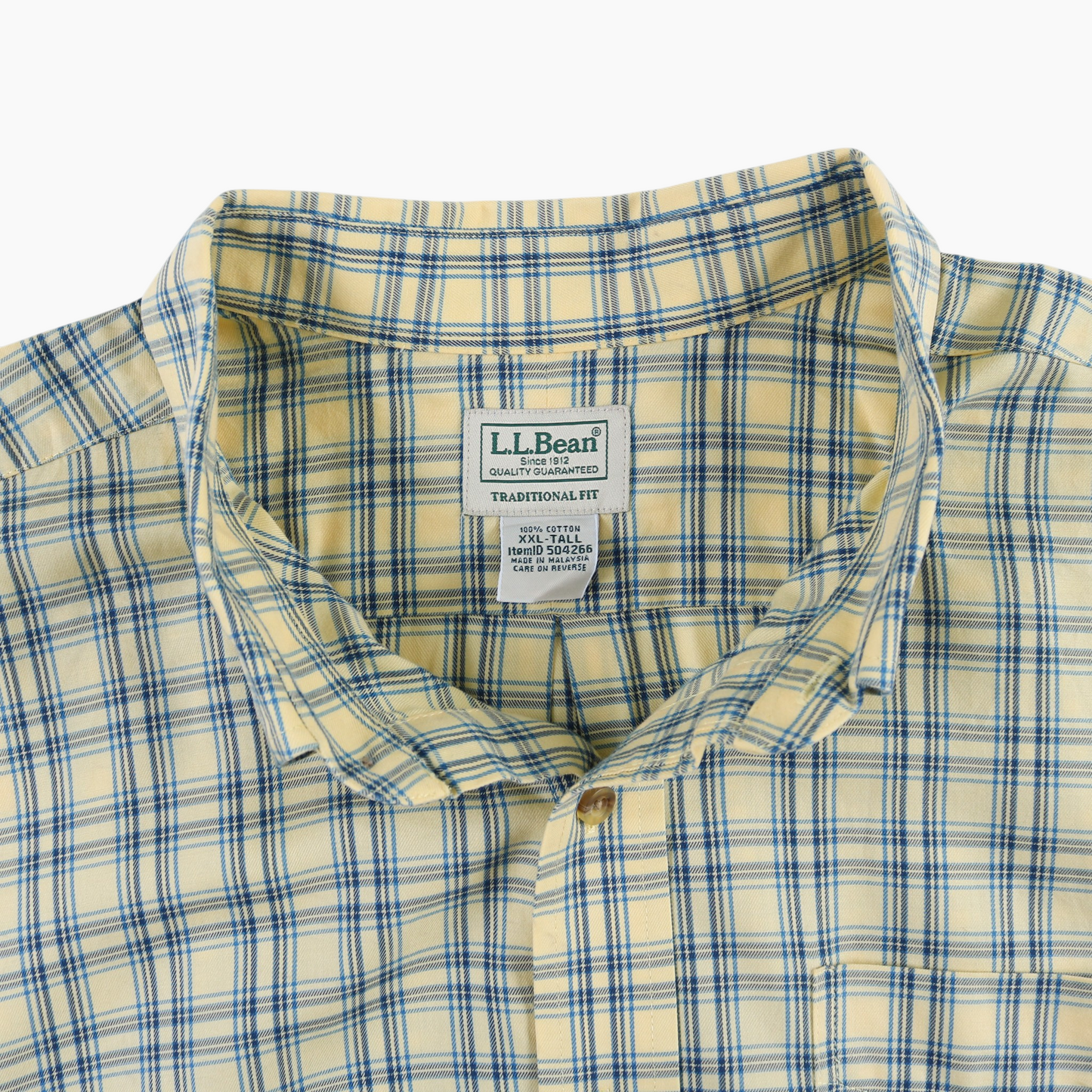 Vintage Shirt - Yellow Check