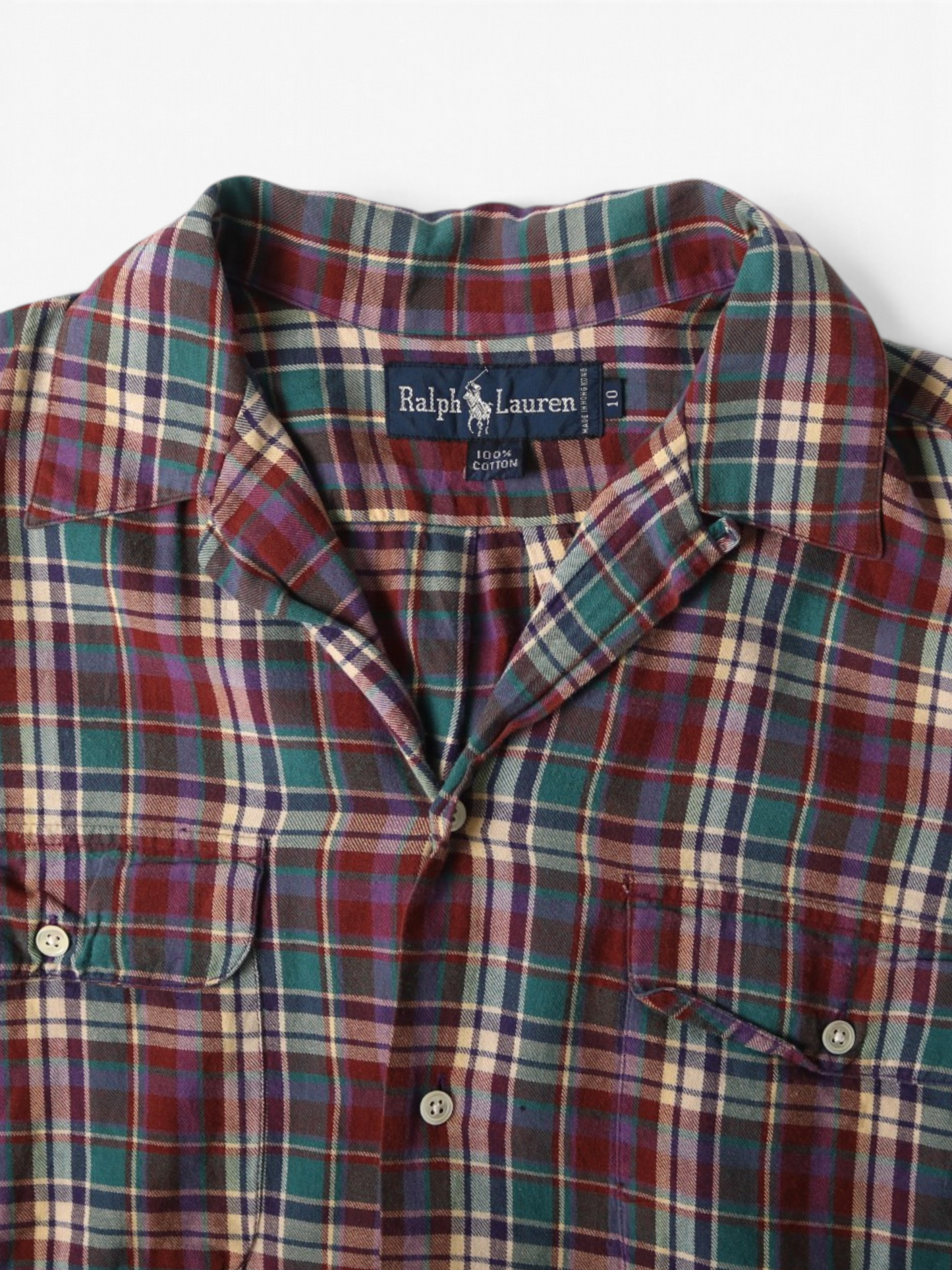 Vintage Shirt - Purple Check