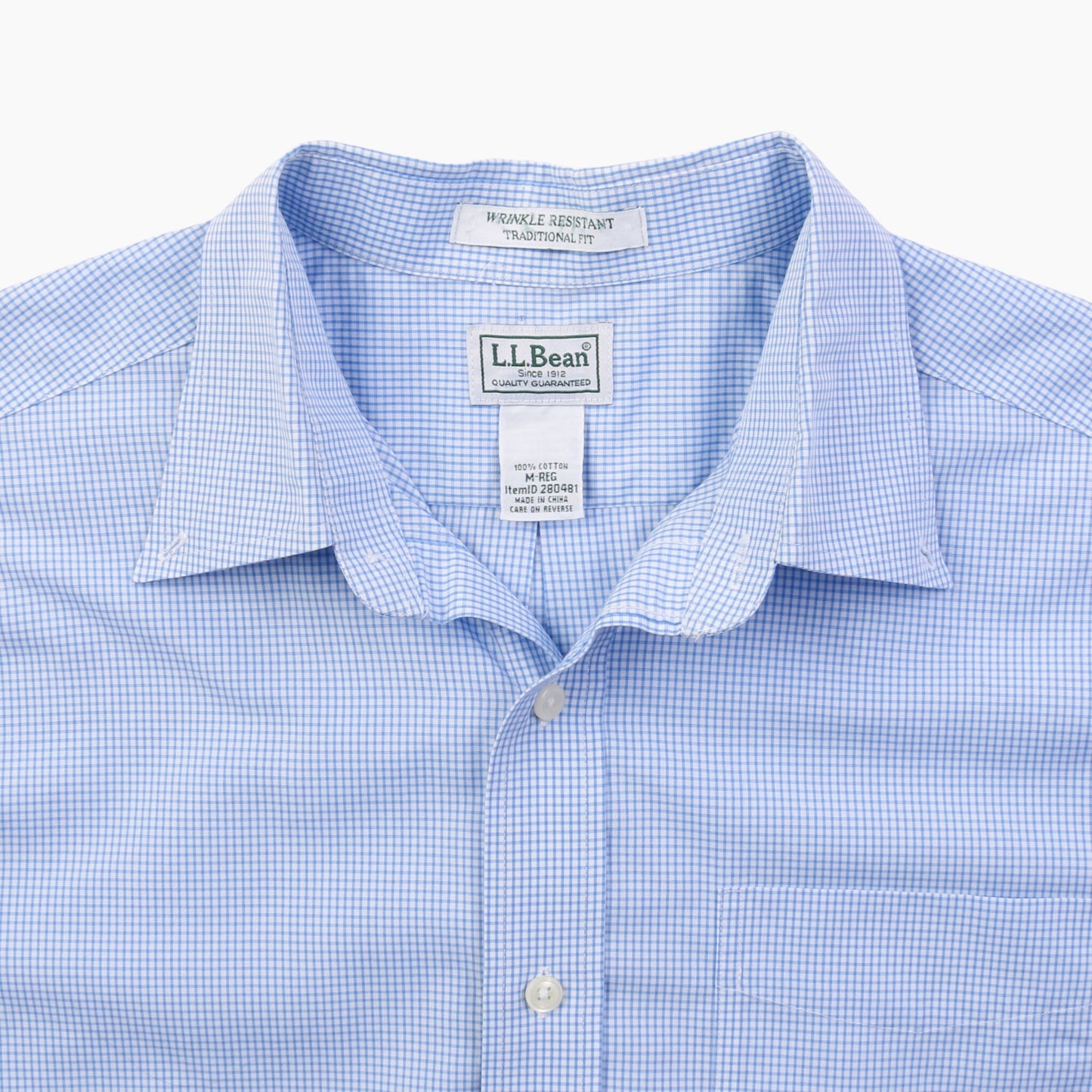 Vintage Shirt - Blue Dogtooth - American Madness