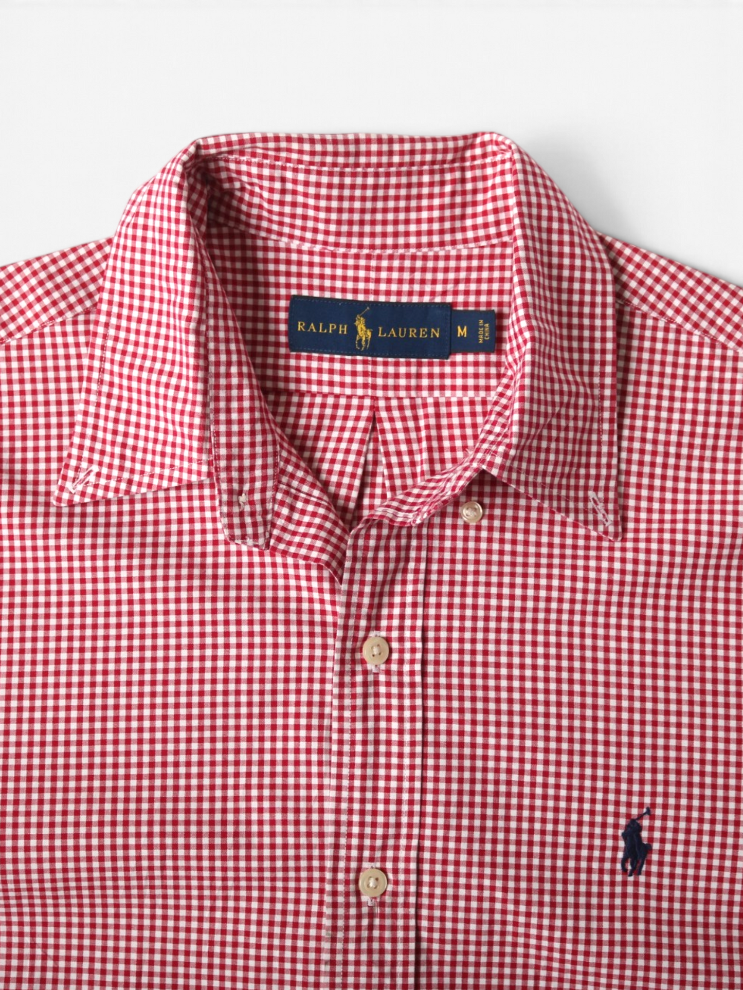 Vintage Shirt - Pink Check