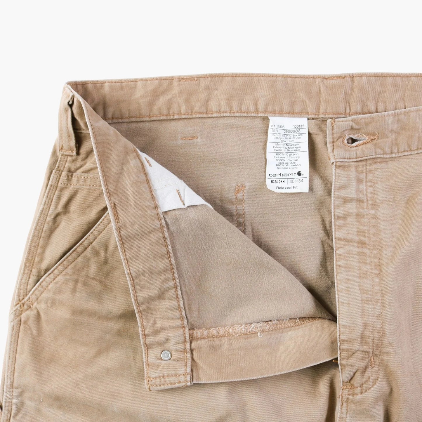 Carpenter Shorts - Beige