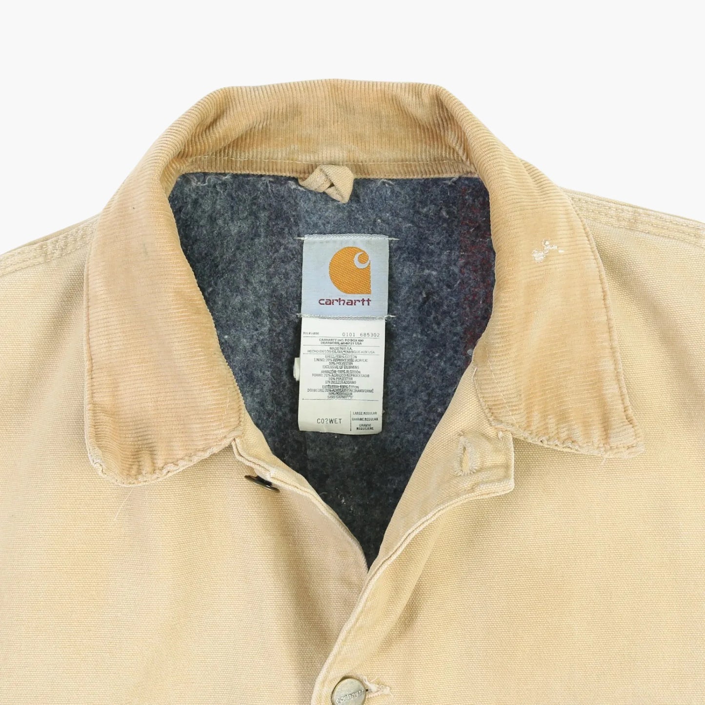 Traditional Chore Jacket - Beige