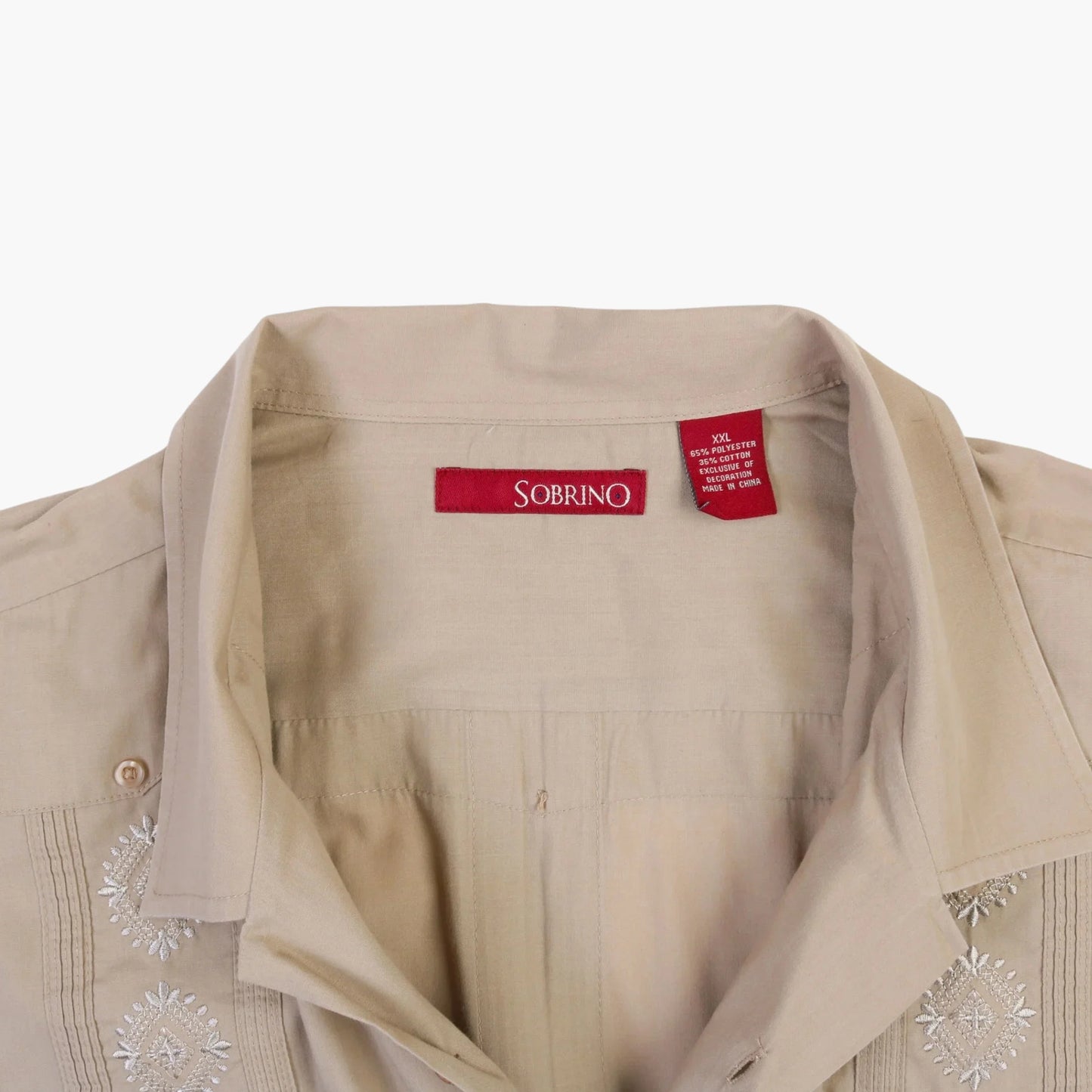 Vintage Cuban Guayabera Shirt