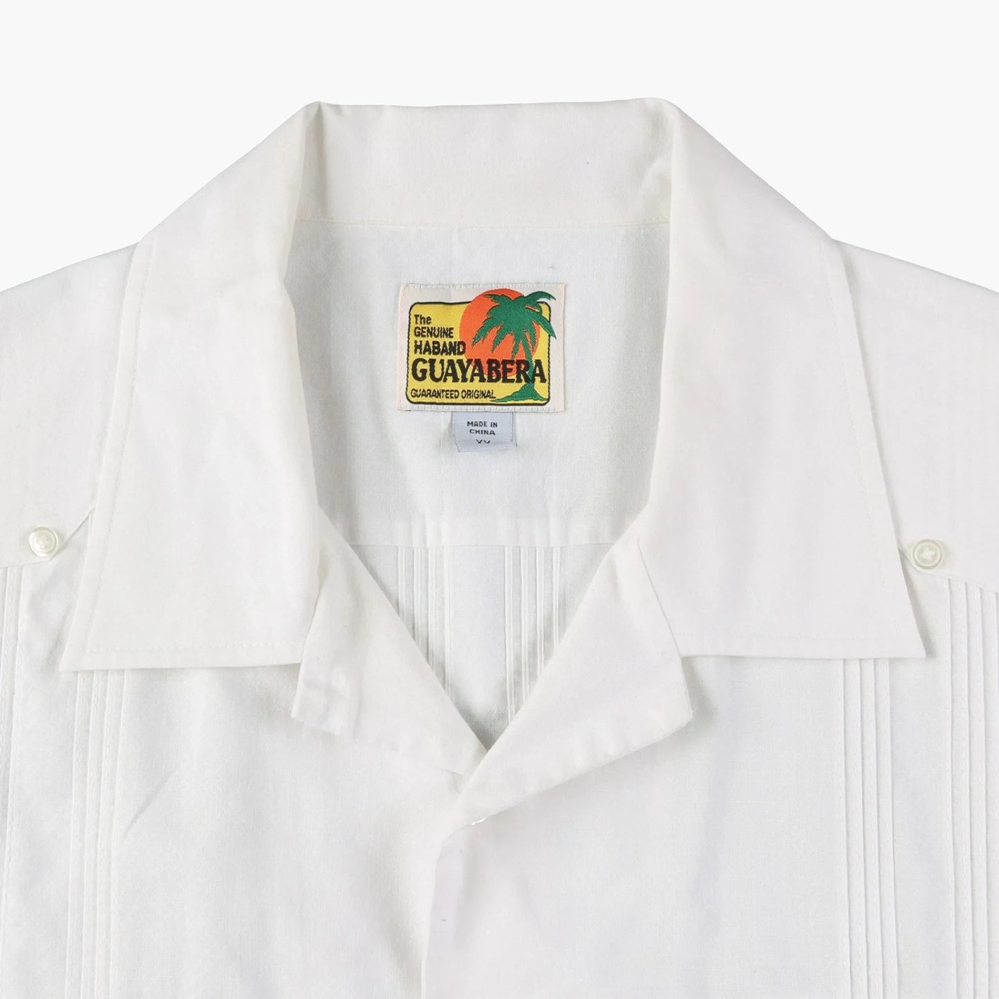 Vintage Cuban Guayabera Shirt