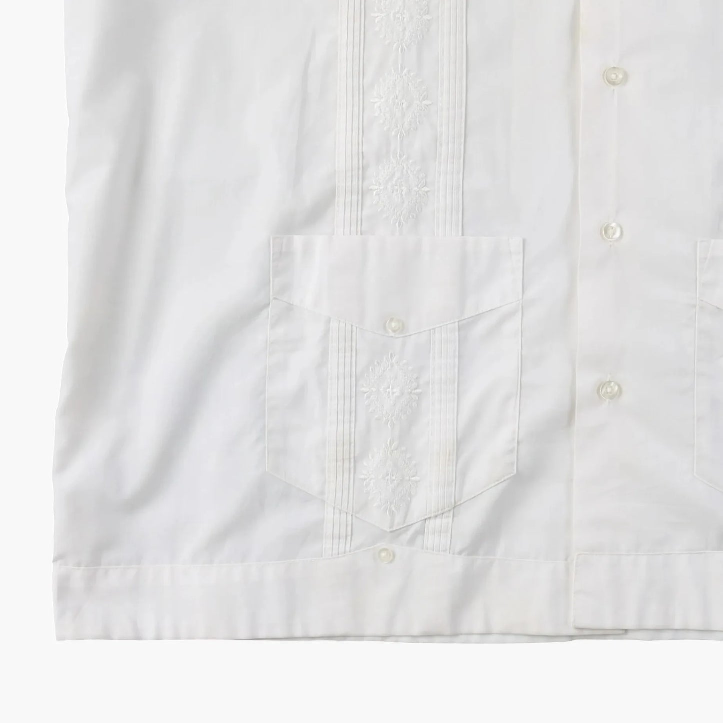 Vintage Cuban Guayabera Shirt