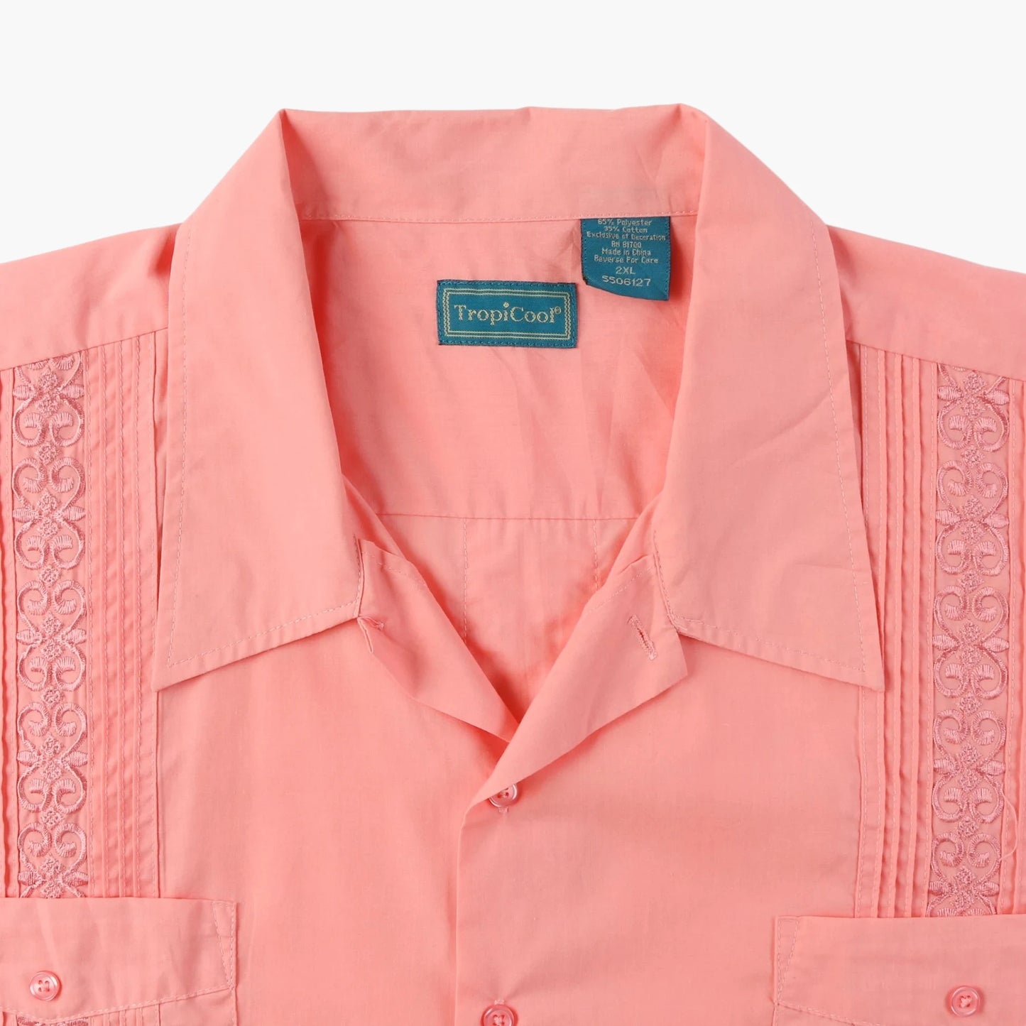 Vintage Cuban Guayabera Shirt