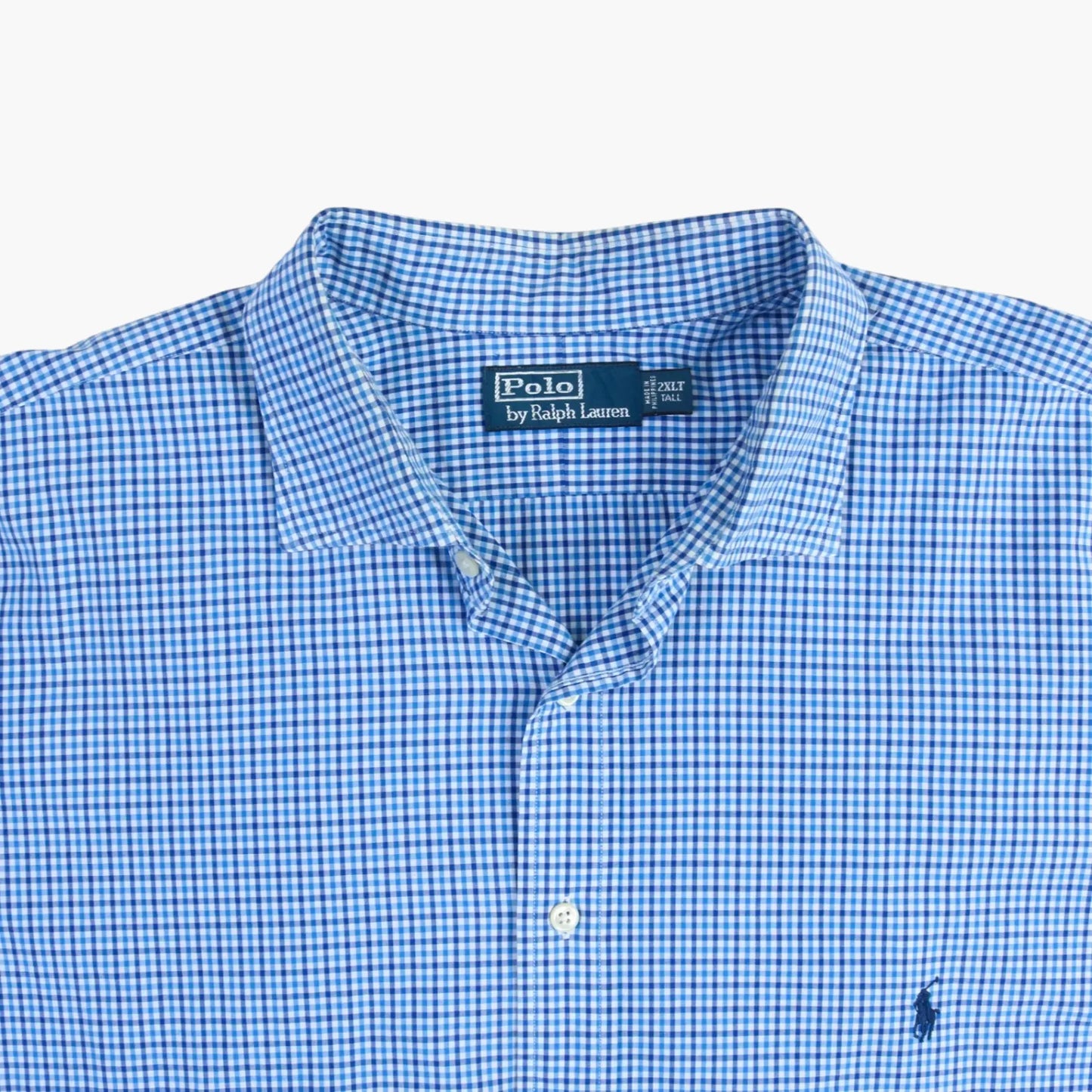 Vintage Shirt - Blue Check