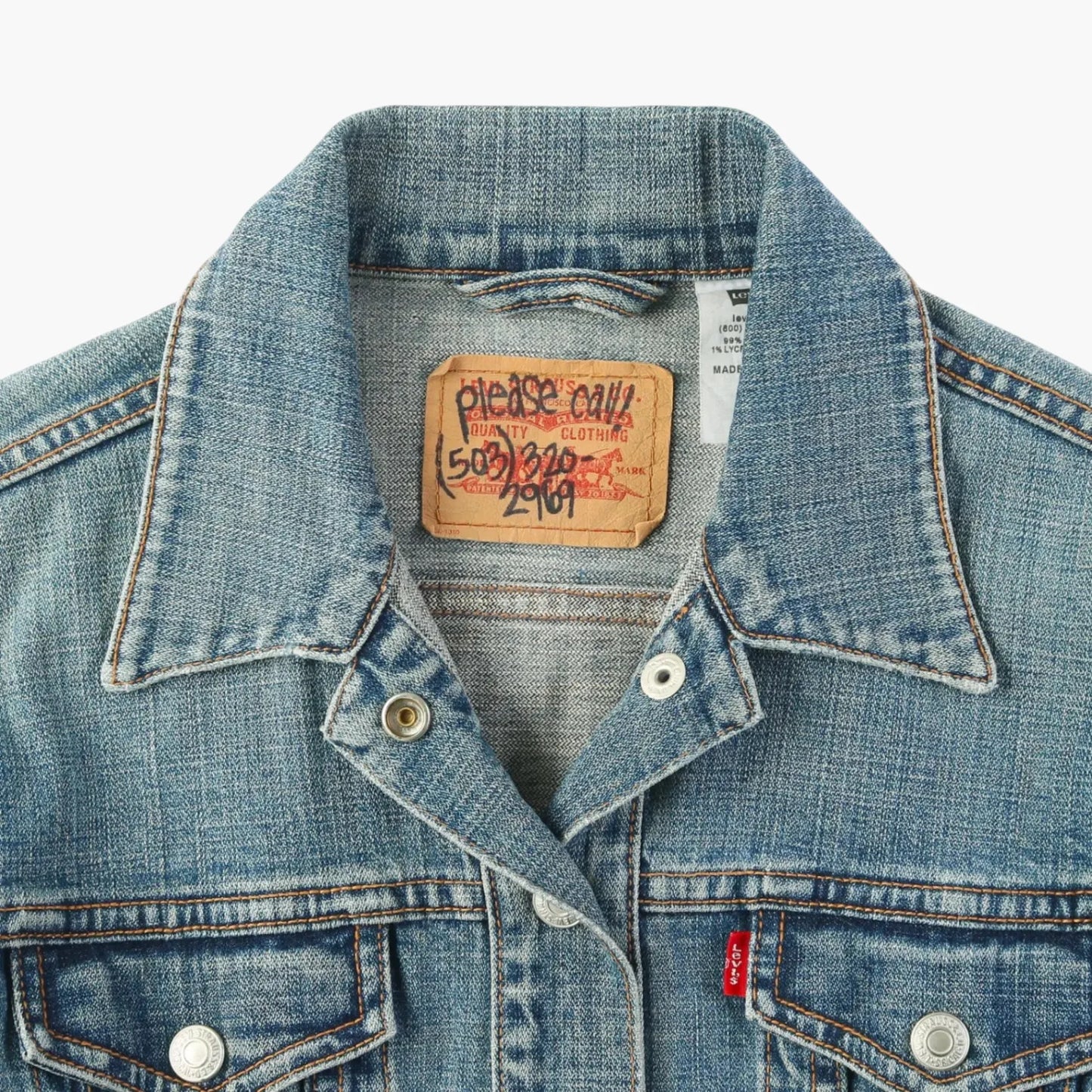 Vintage Denim Trucker Jacket