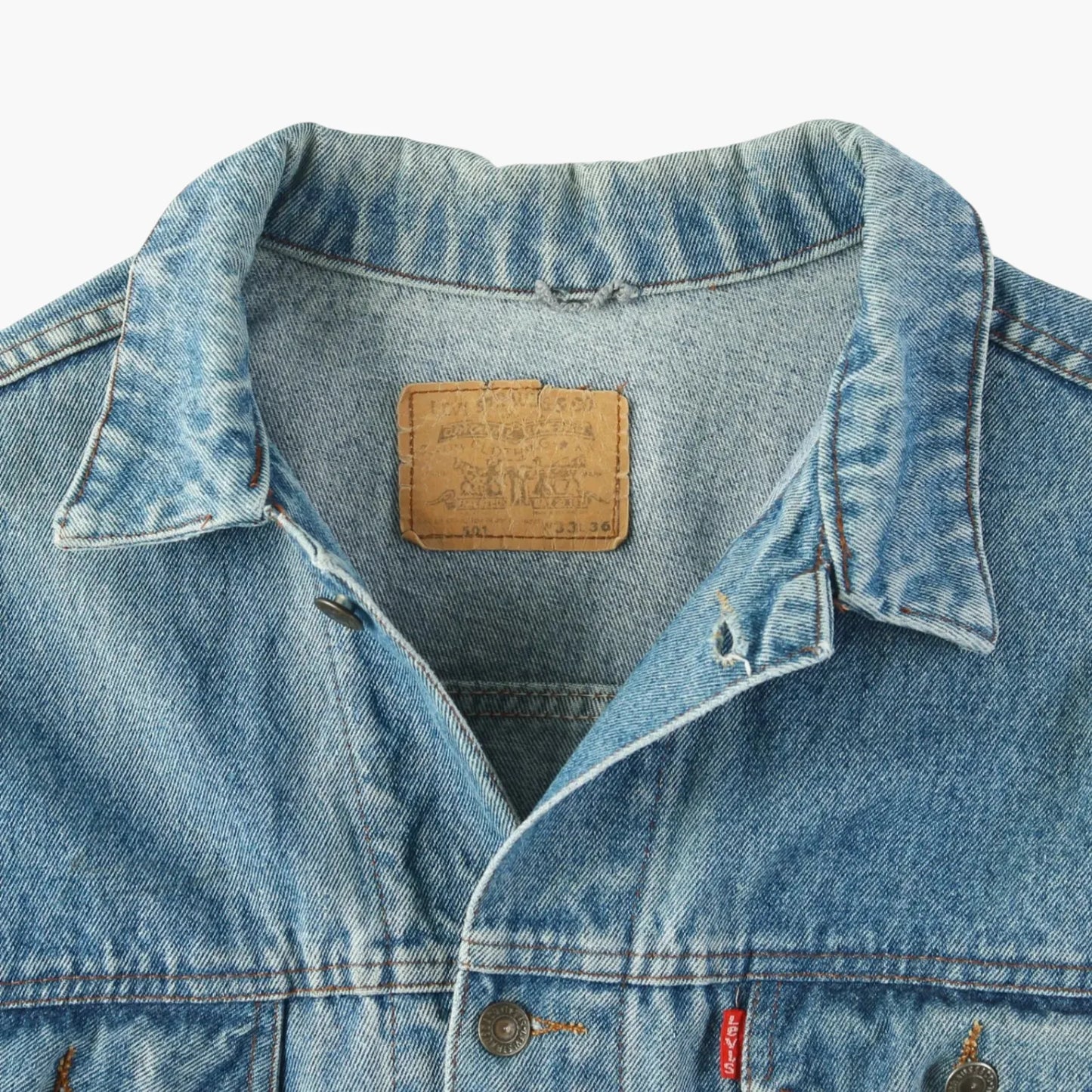 Vintage Denim Trucker Jacket