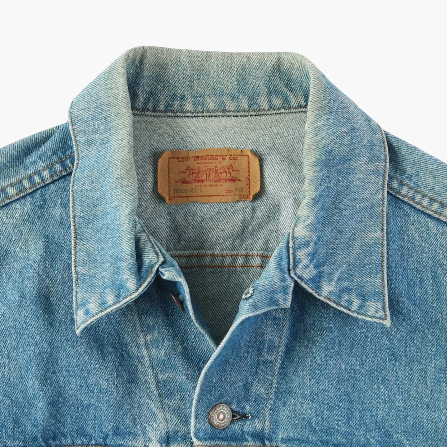Vintage Denim Trucker Jacket