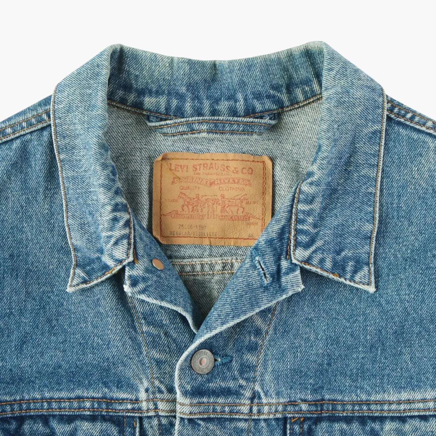 Vintage Denim Trucker Jacket
