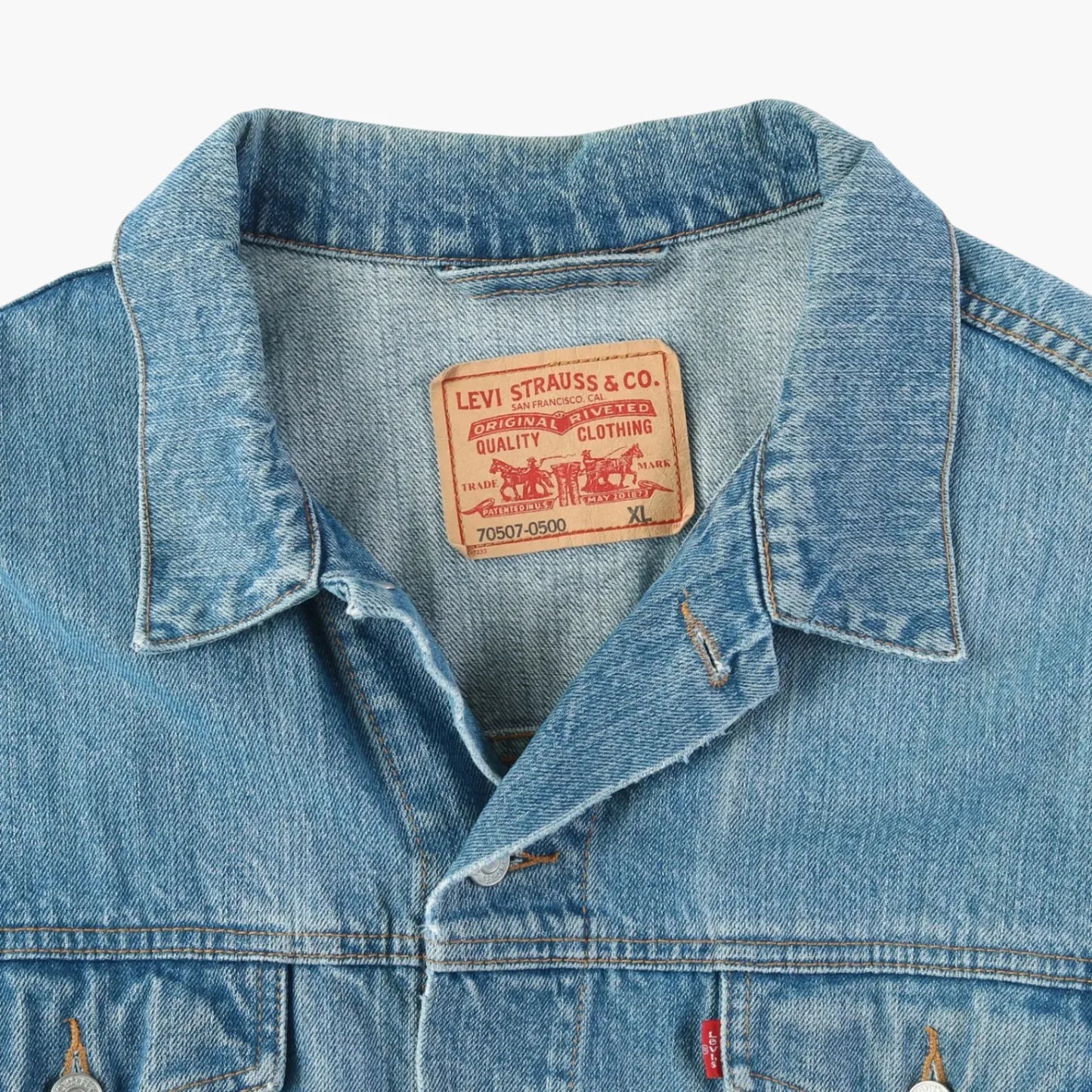 Vintage Denim Trucker Jacket