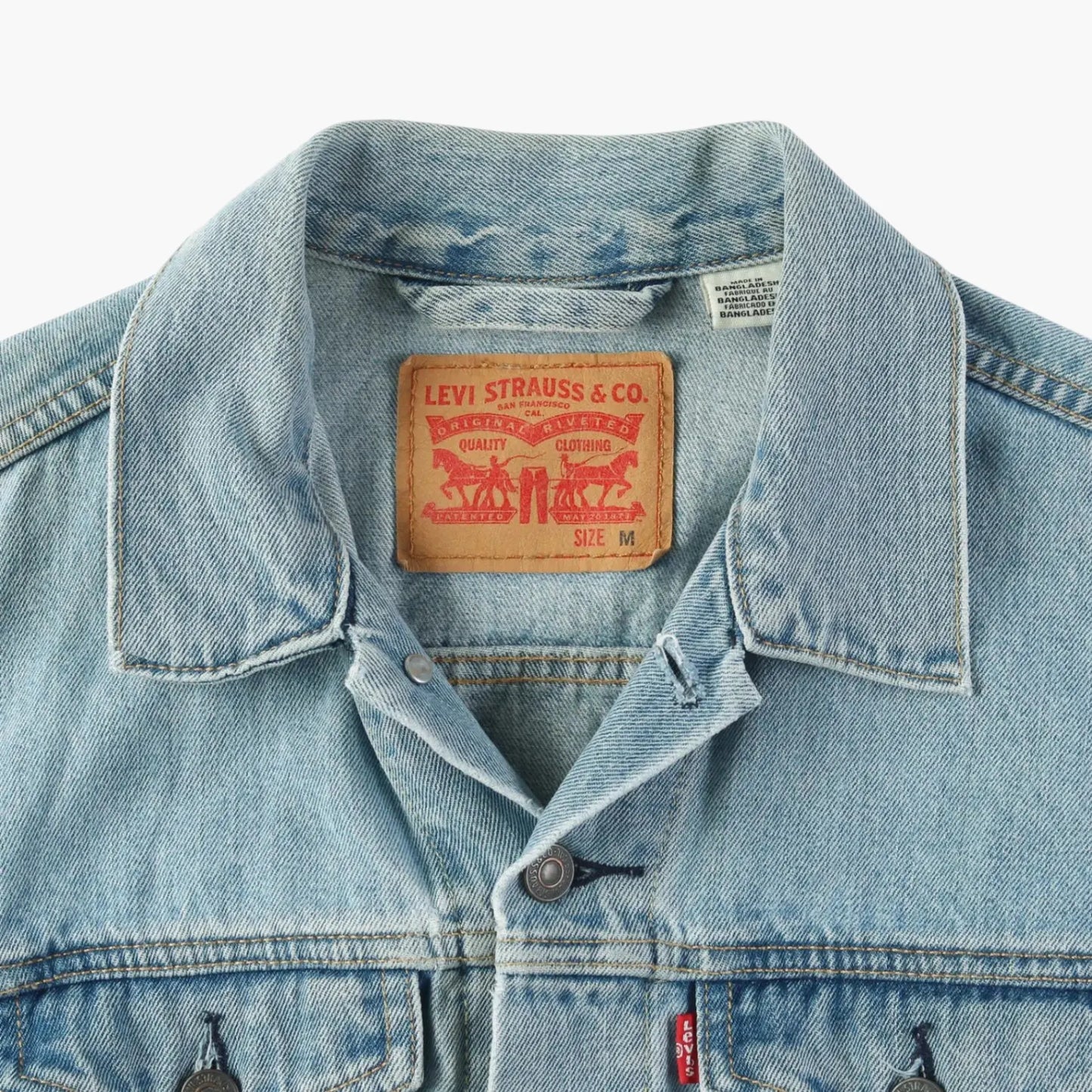Vintage Denim Trucker Jacket