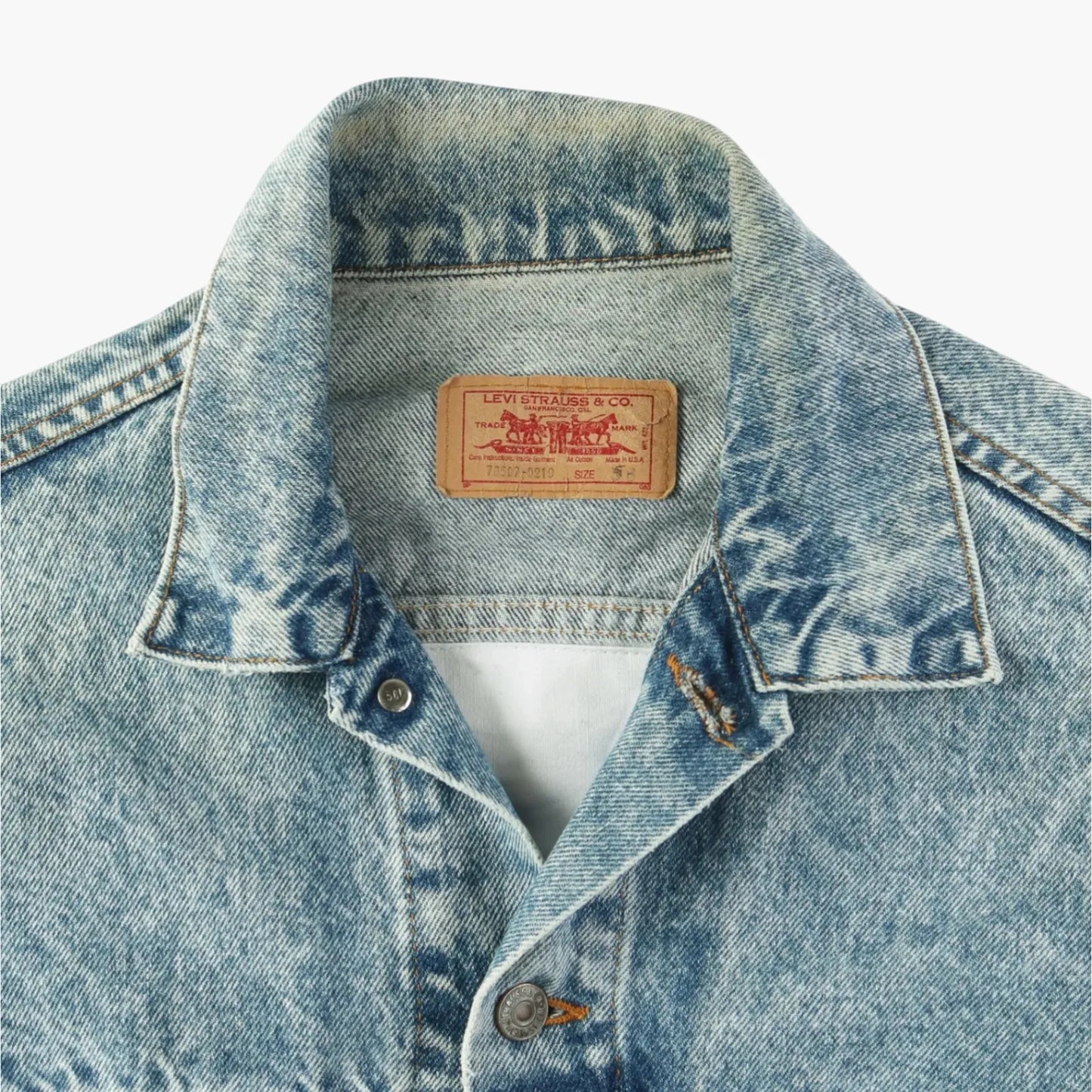 Vintage Denim Trucker Jacket