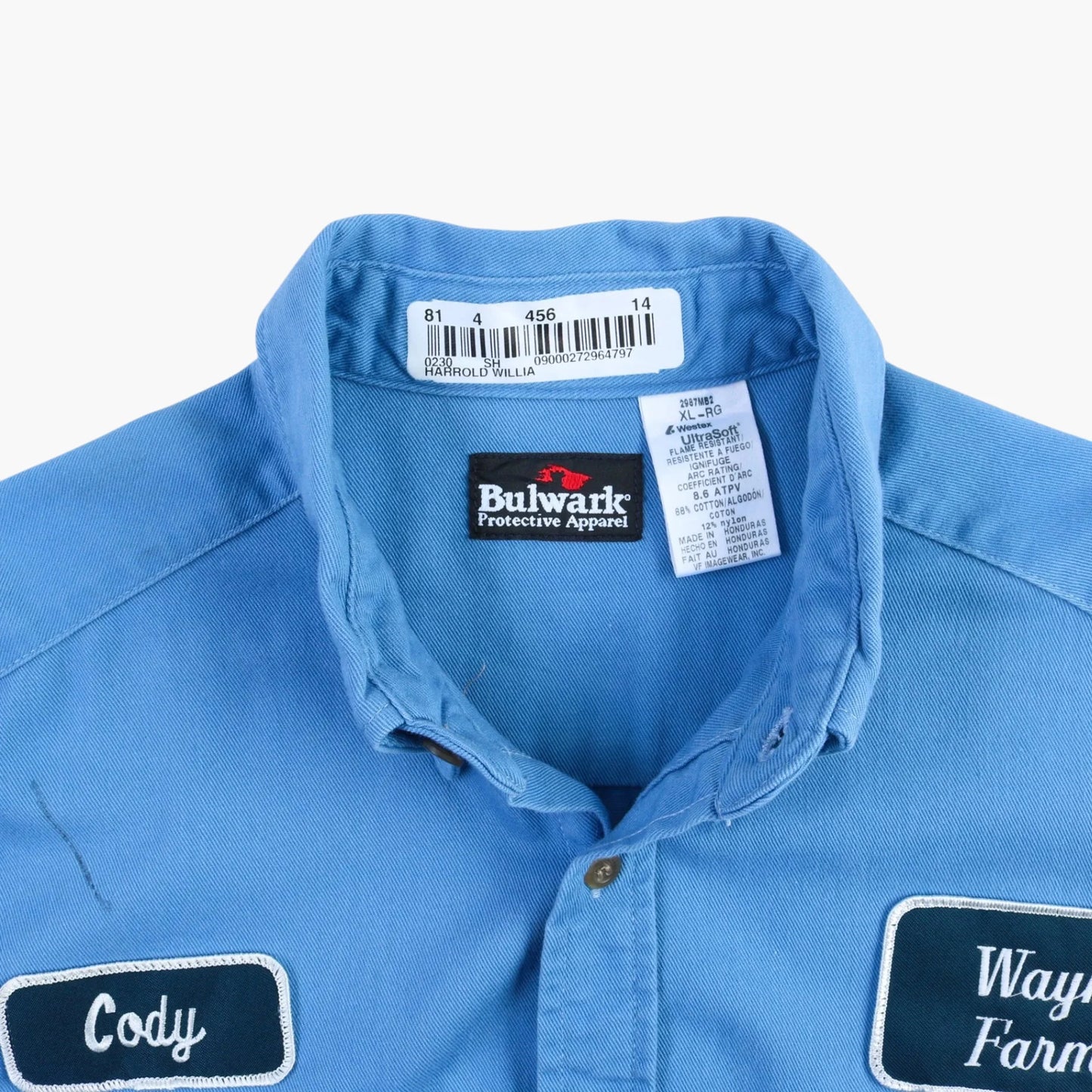 'Wayne Farms' Vintage Garage Shirt