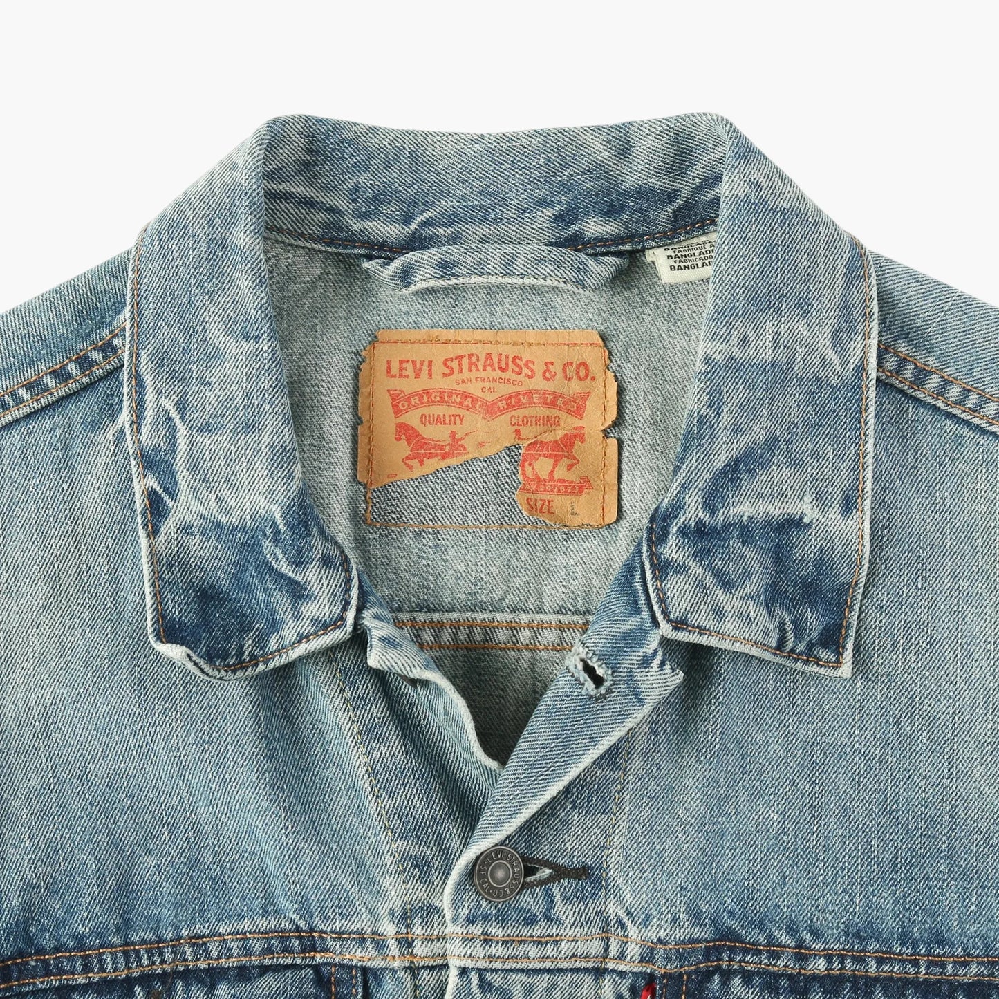 Vintage Denim Trucker Jacket