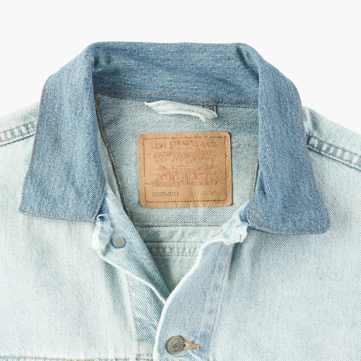 Vintage Denim Trucker Jacket