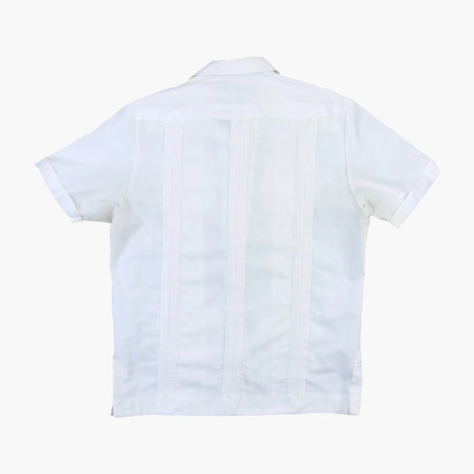 Vintage Cuban Guayabera Shirt