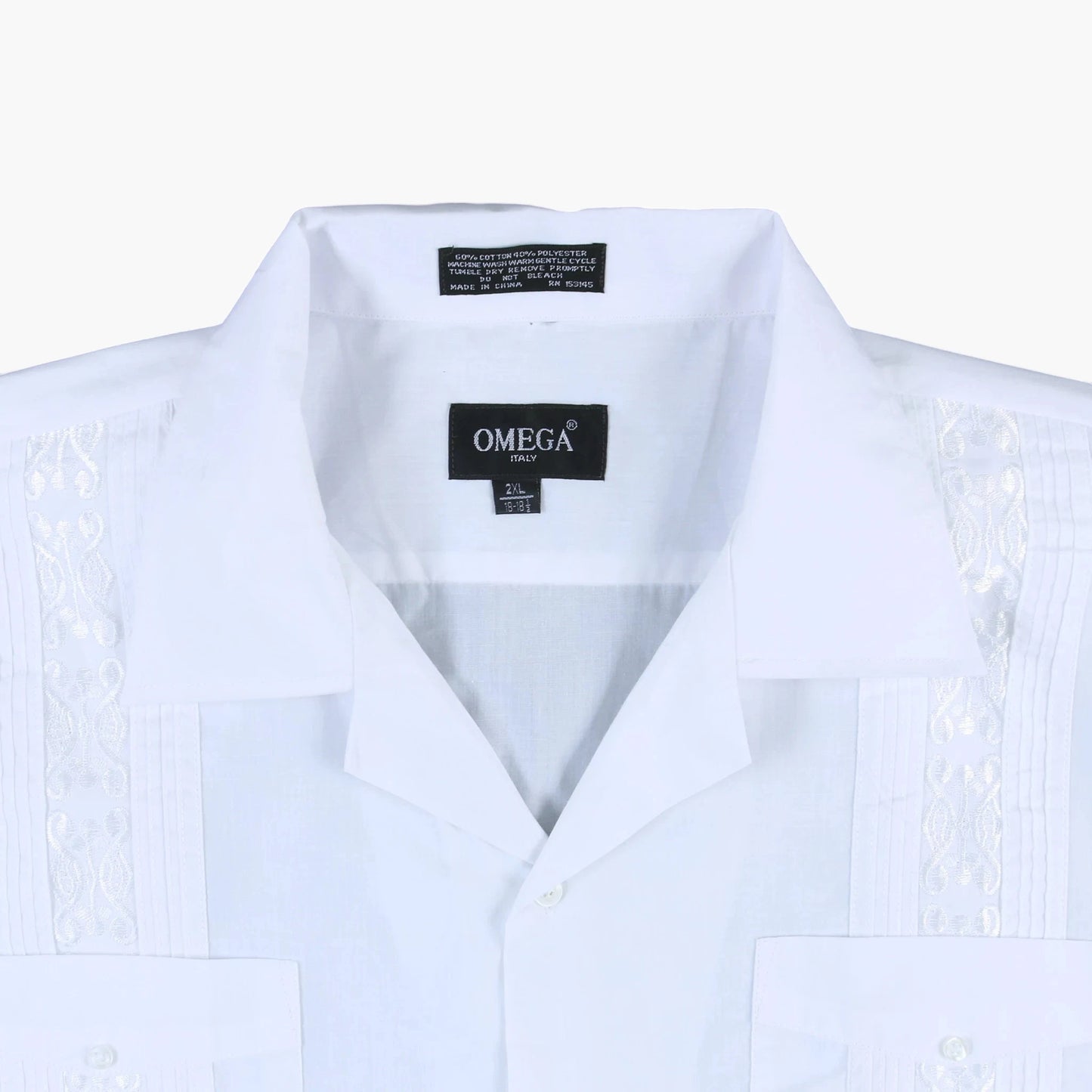 Vintage Cuban Guayabera Shirt