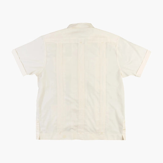 Vintage Cuban Guayabera Shirt