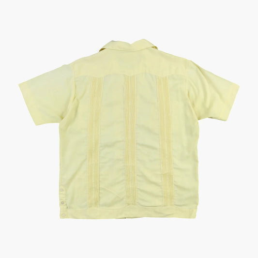 Vintage Cuban Guayabera Shirt