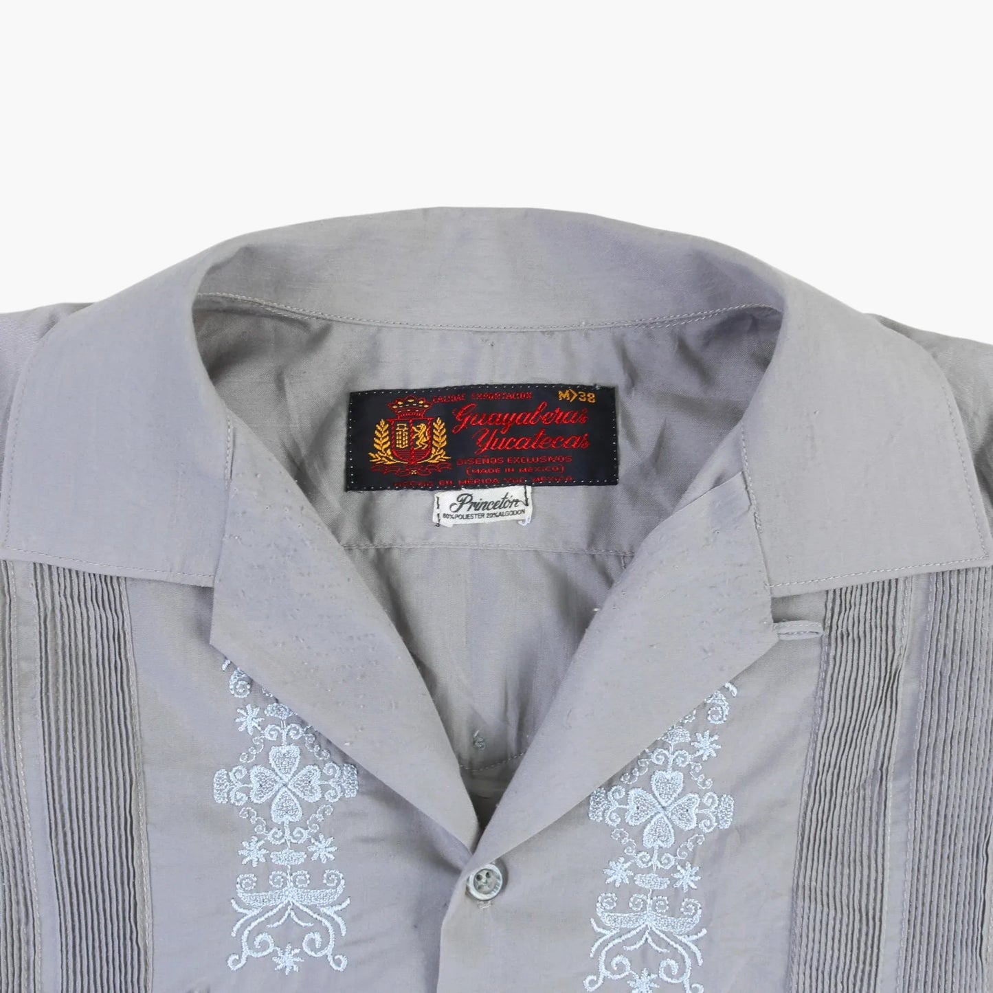 Vintage Cuban Guayabera Shirt