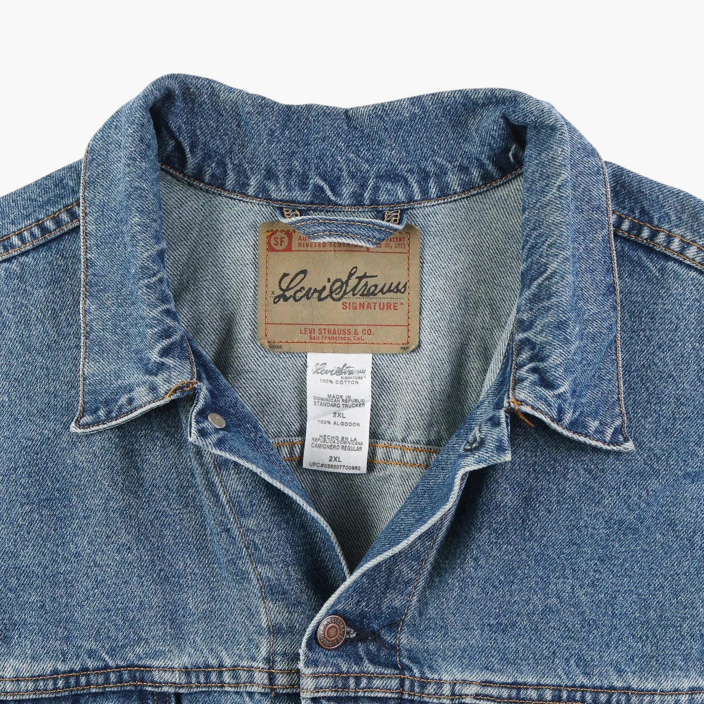 Vintage Denim Trucker Jacket