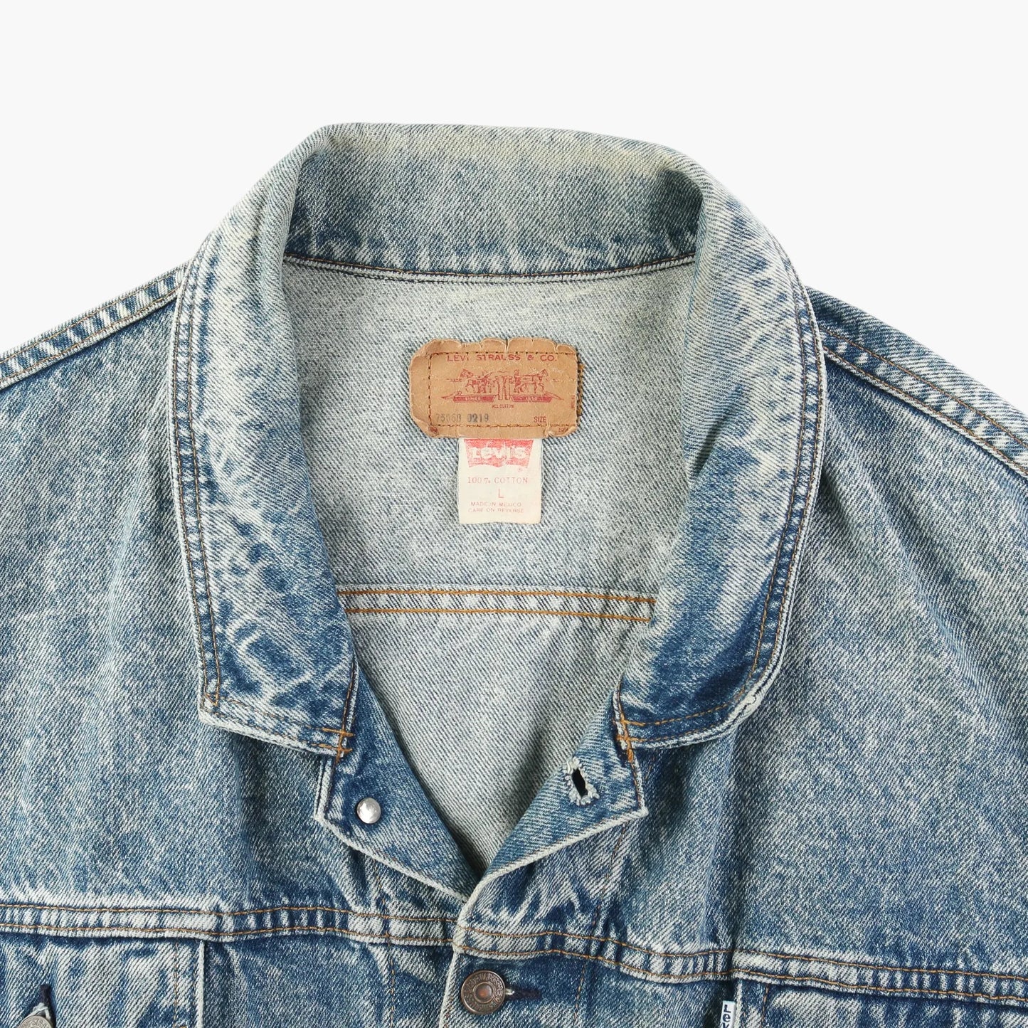 Vintage Denim Trucker Jacket