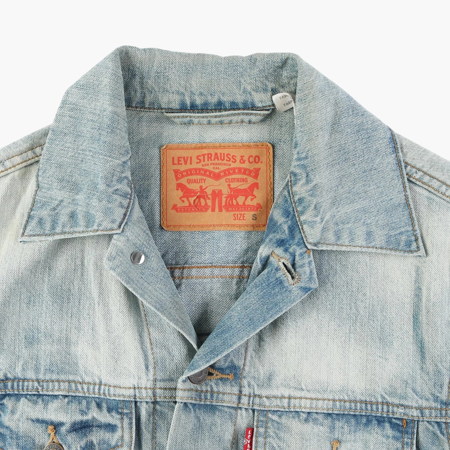 Vintage Denim Trucker Jacket