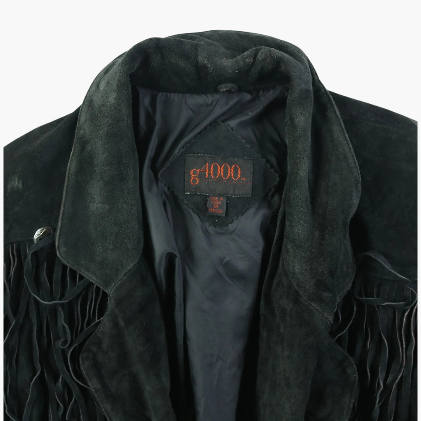 Suede Western Fringe Jacket