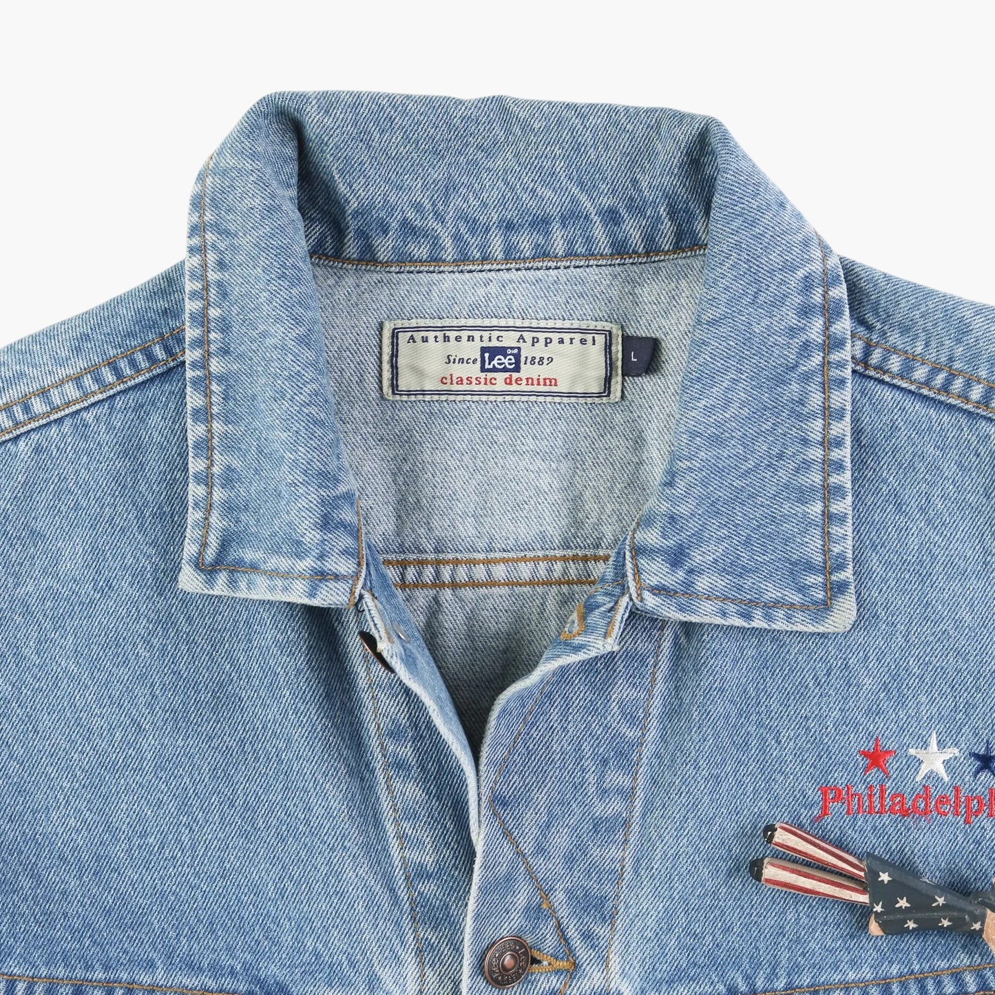 Vintage Denim Trucker Jacket