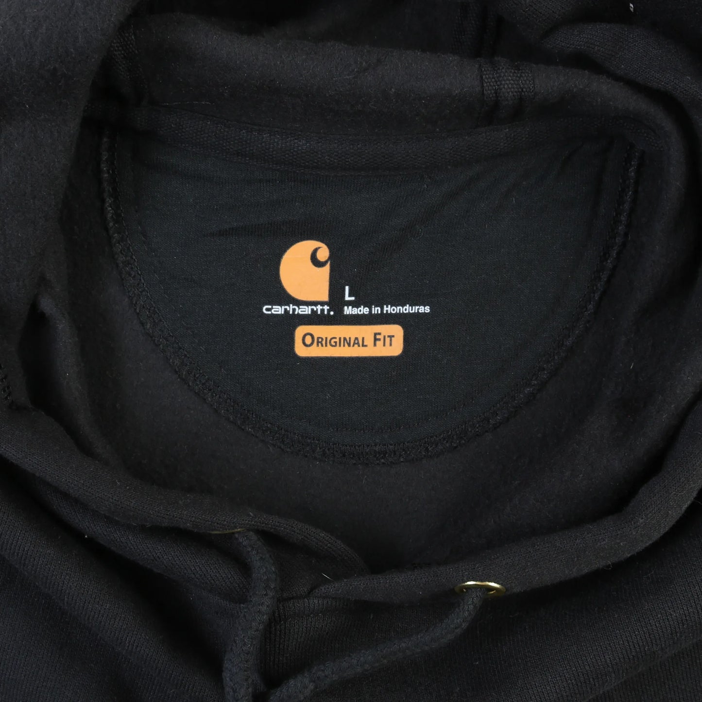 Vintage Hooded Sweatshirt - Black