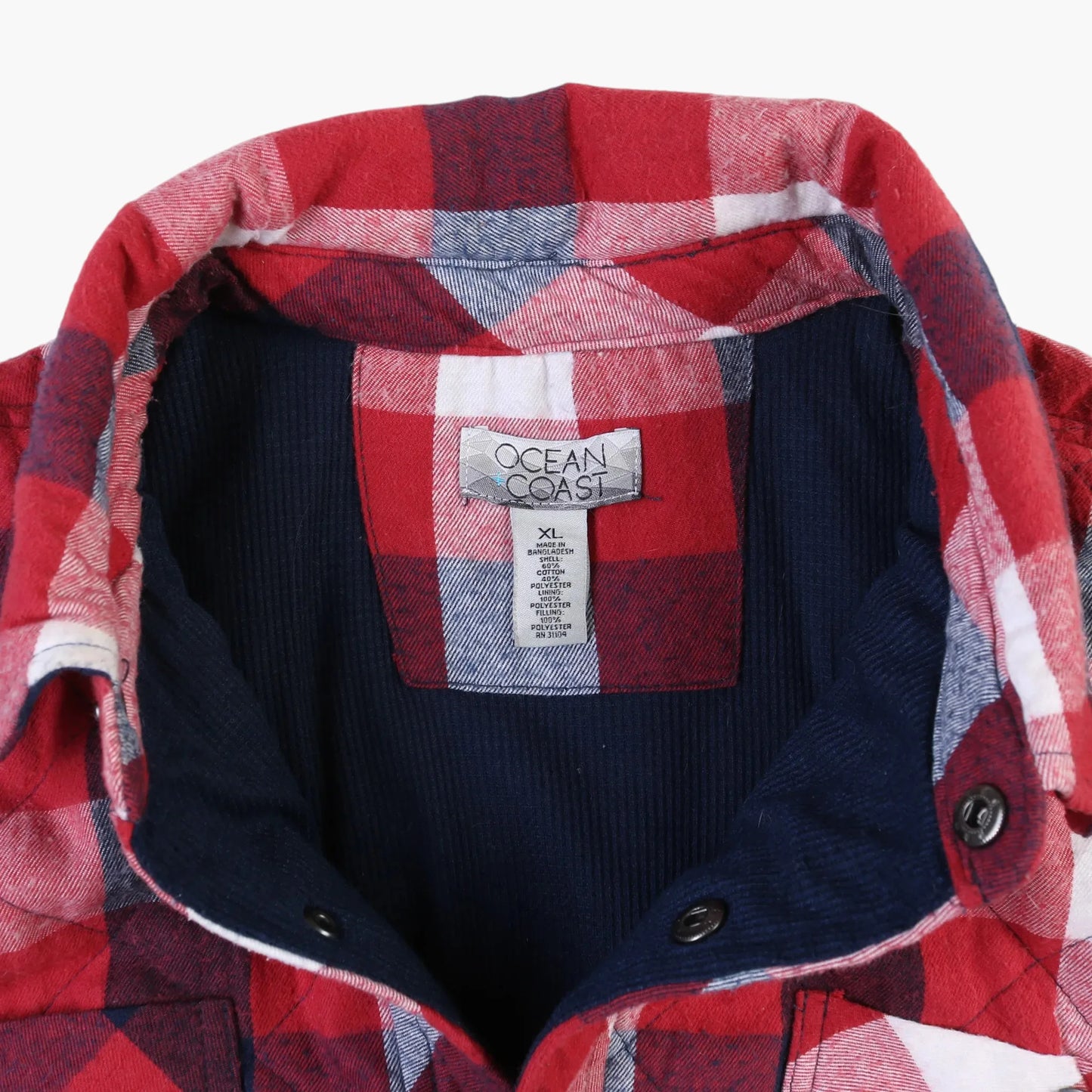 Ocean Coast Lined Flannel Shirt