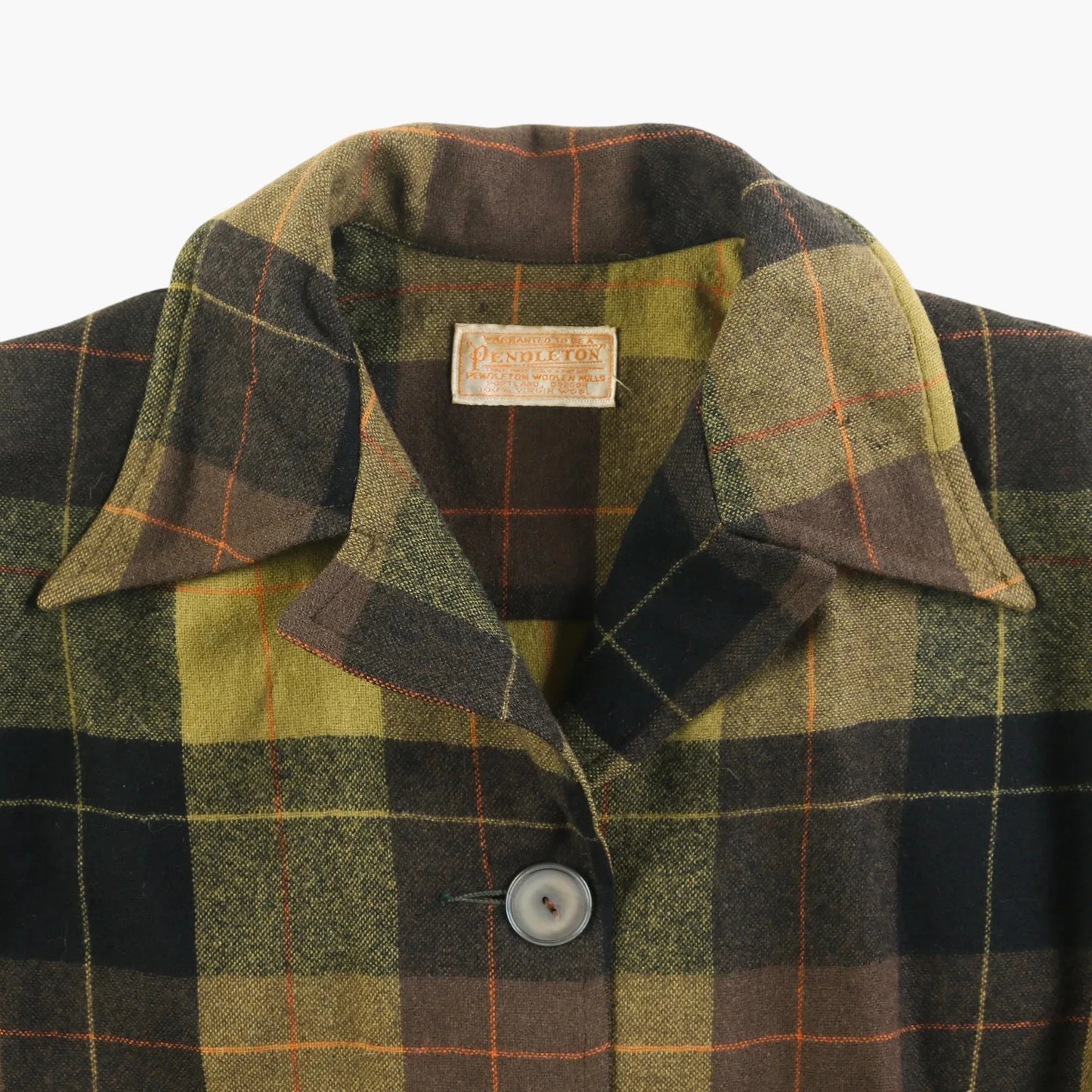 Vintage Flannel Plaid Jacket