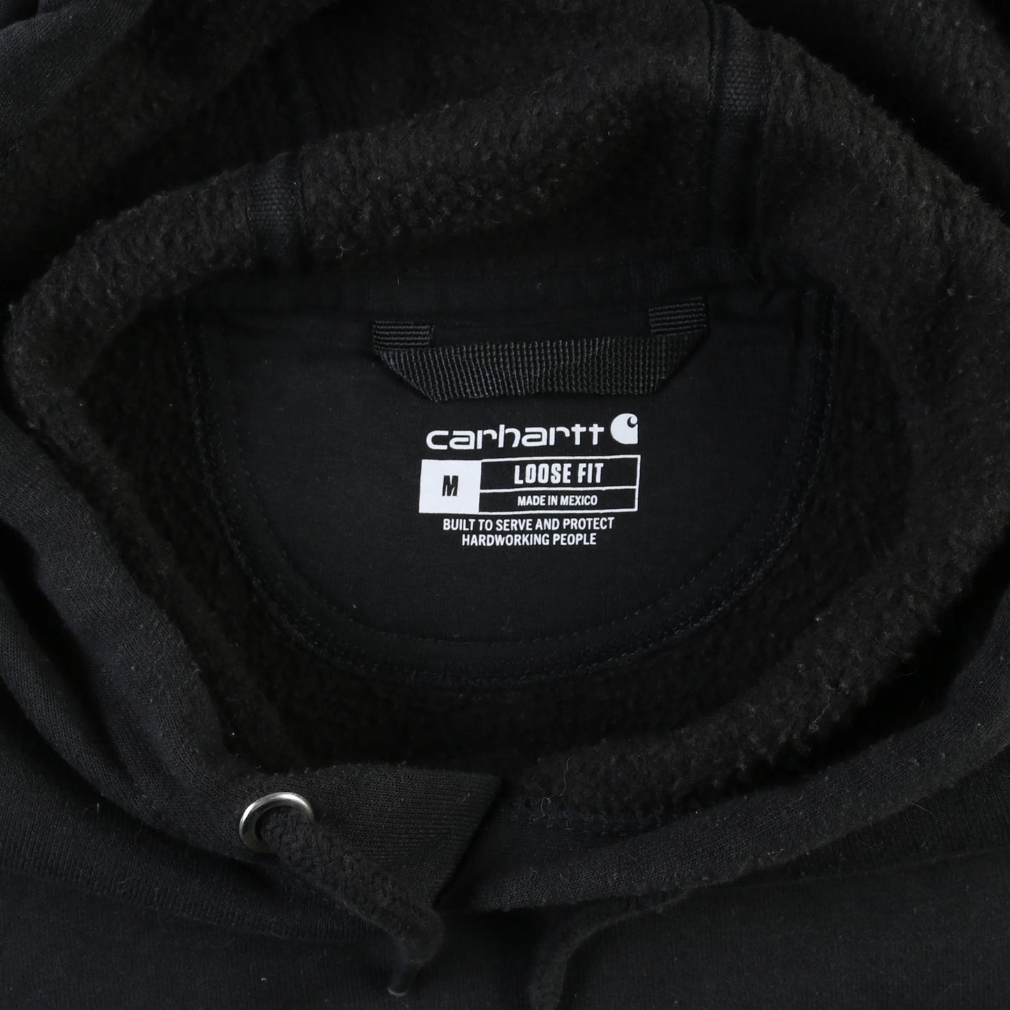 Vintage Hooded Sweatshirt - Black