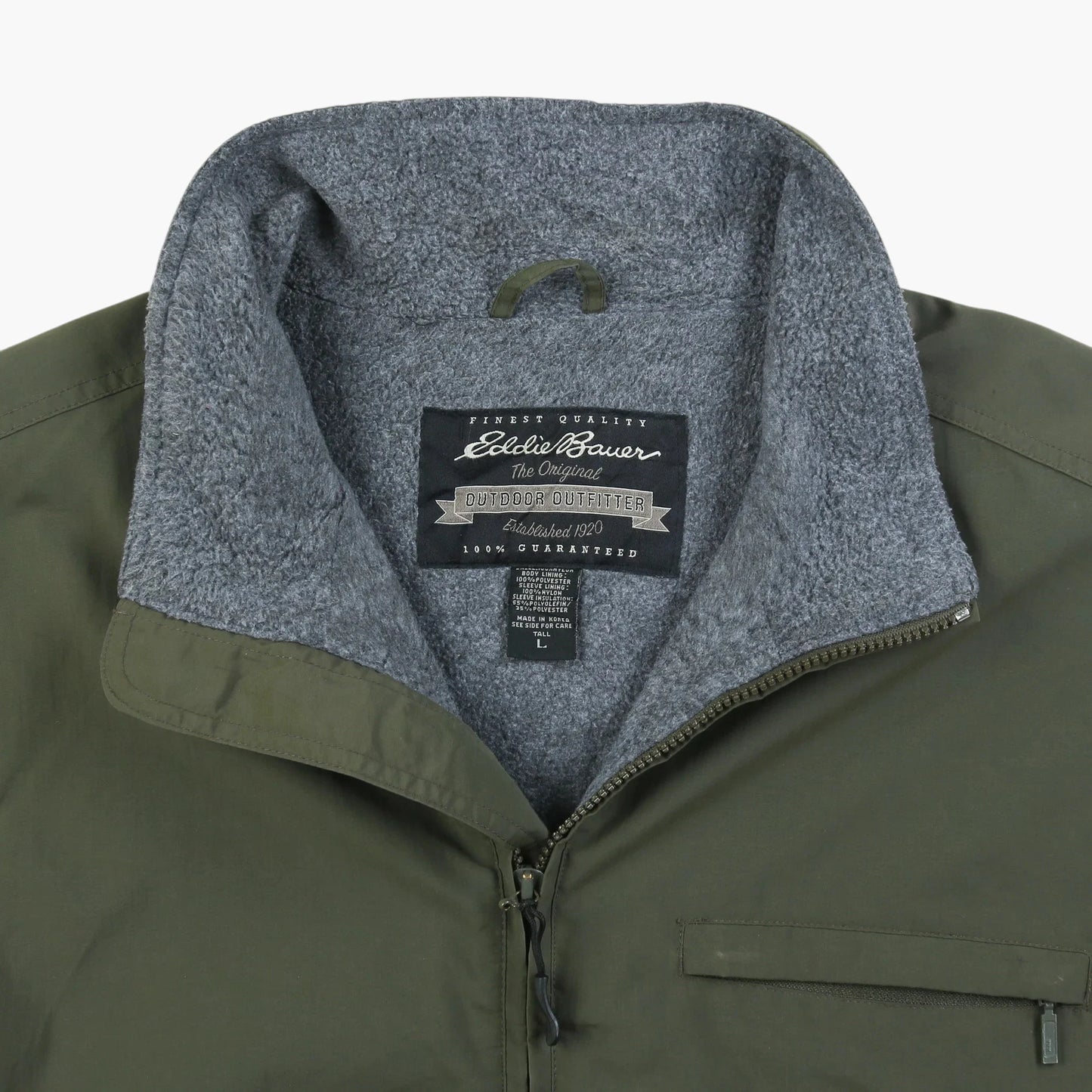 Lined Shell Jacket - Green