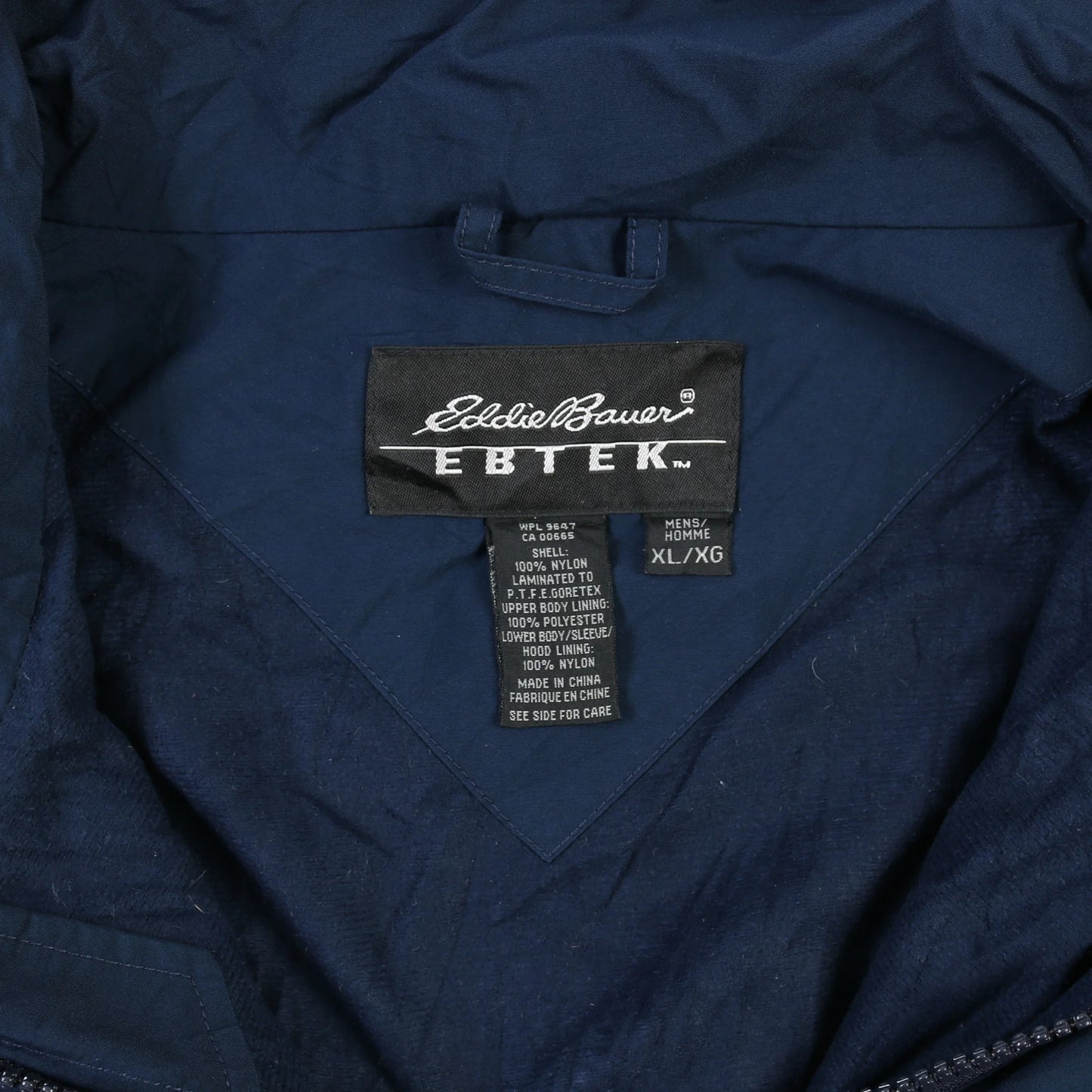 Hooded Windbreaker Jacket - Navy