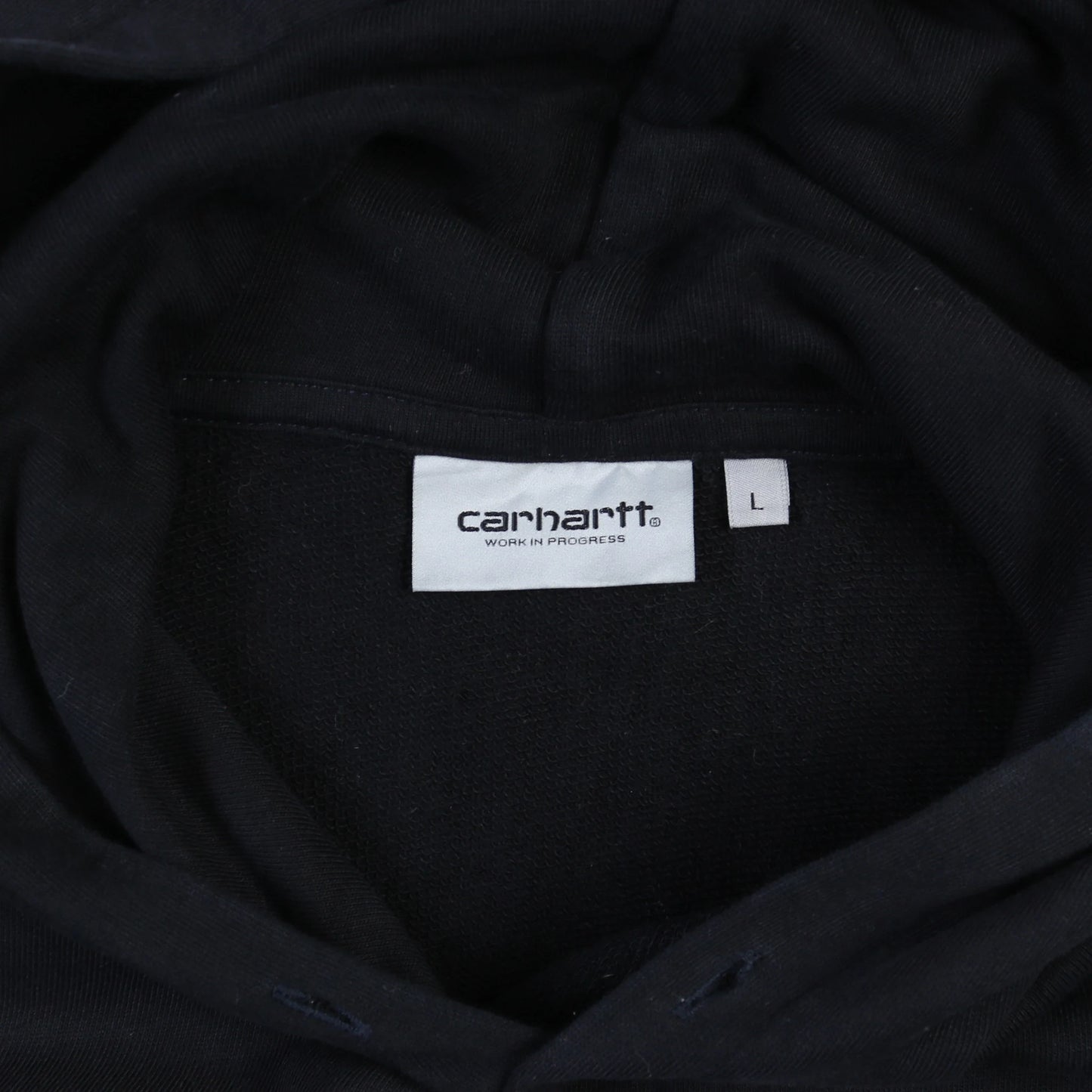 Vintage Hooded Sweatshirt - Black