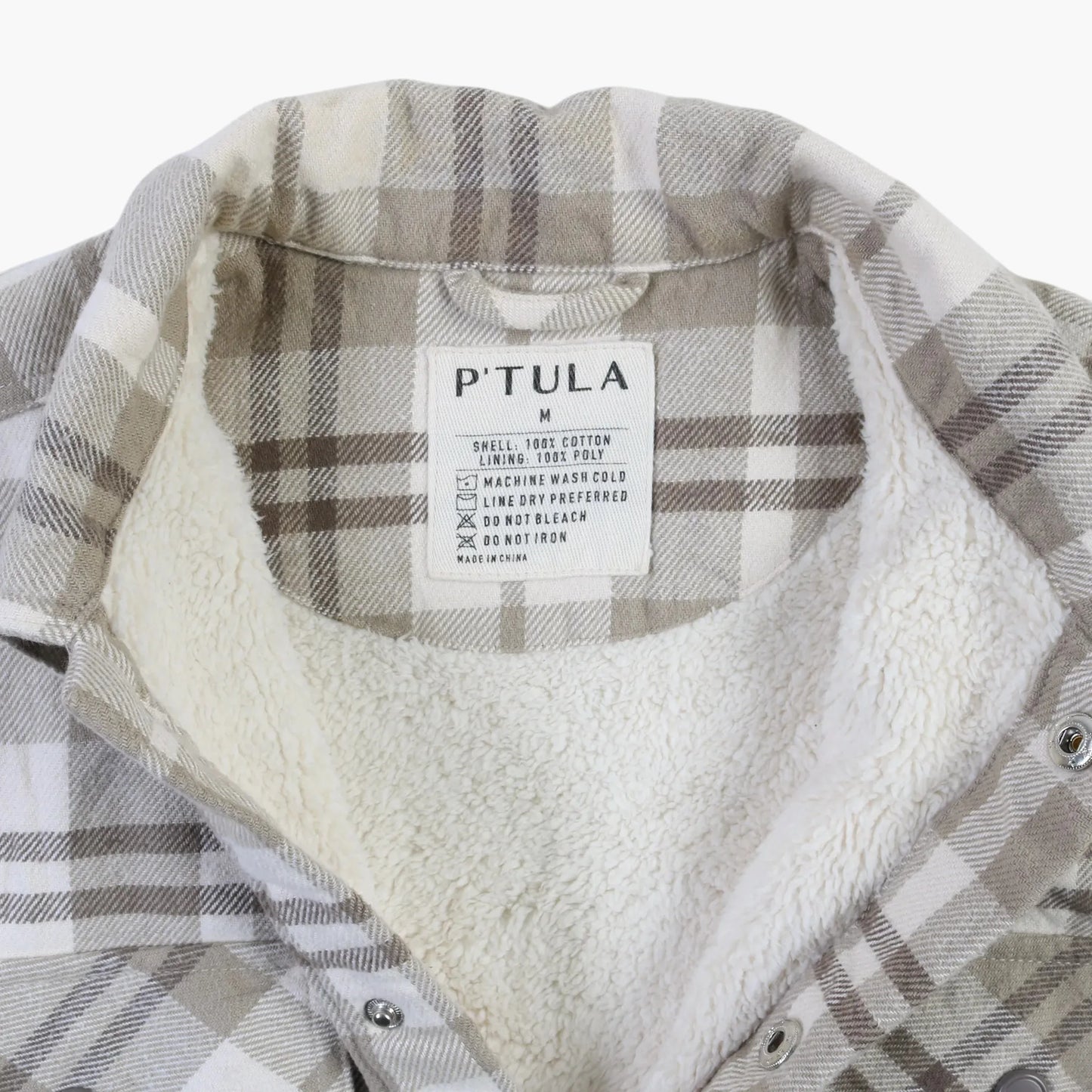 P'tula Lined Flannel Shirt