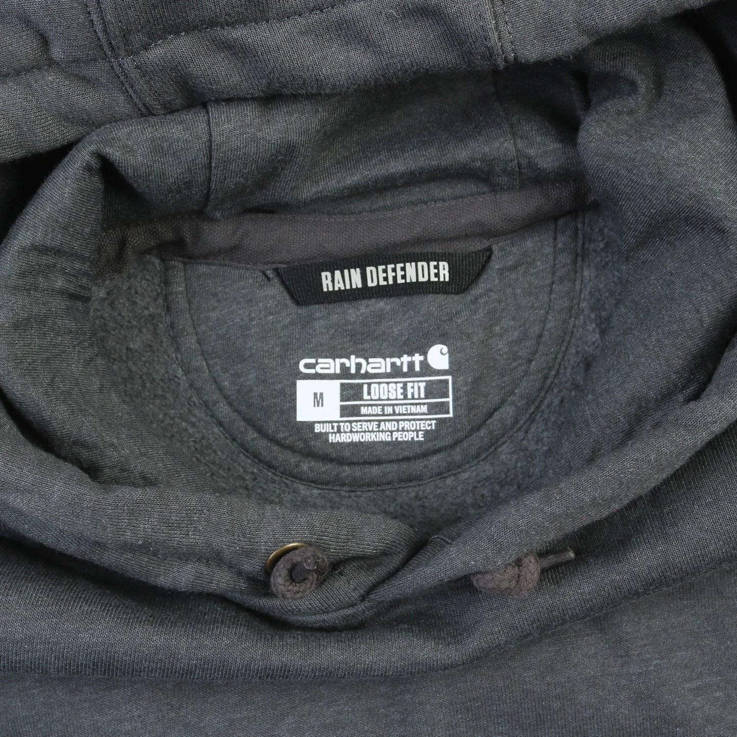 Vintage Hooded Sweatshirt - Grey