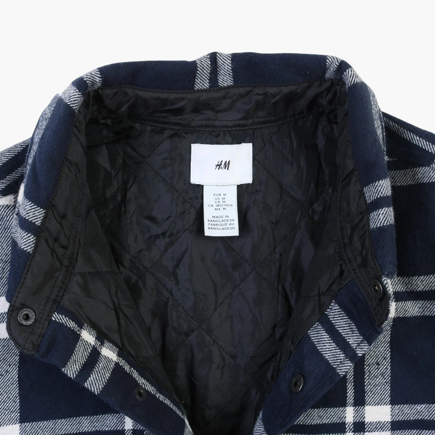 H&M Lined Flannel Shirt