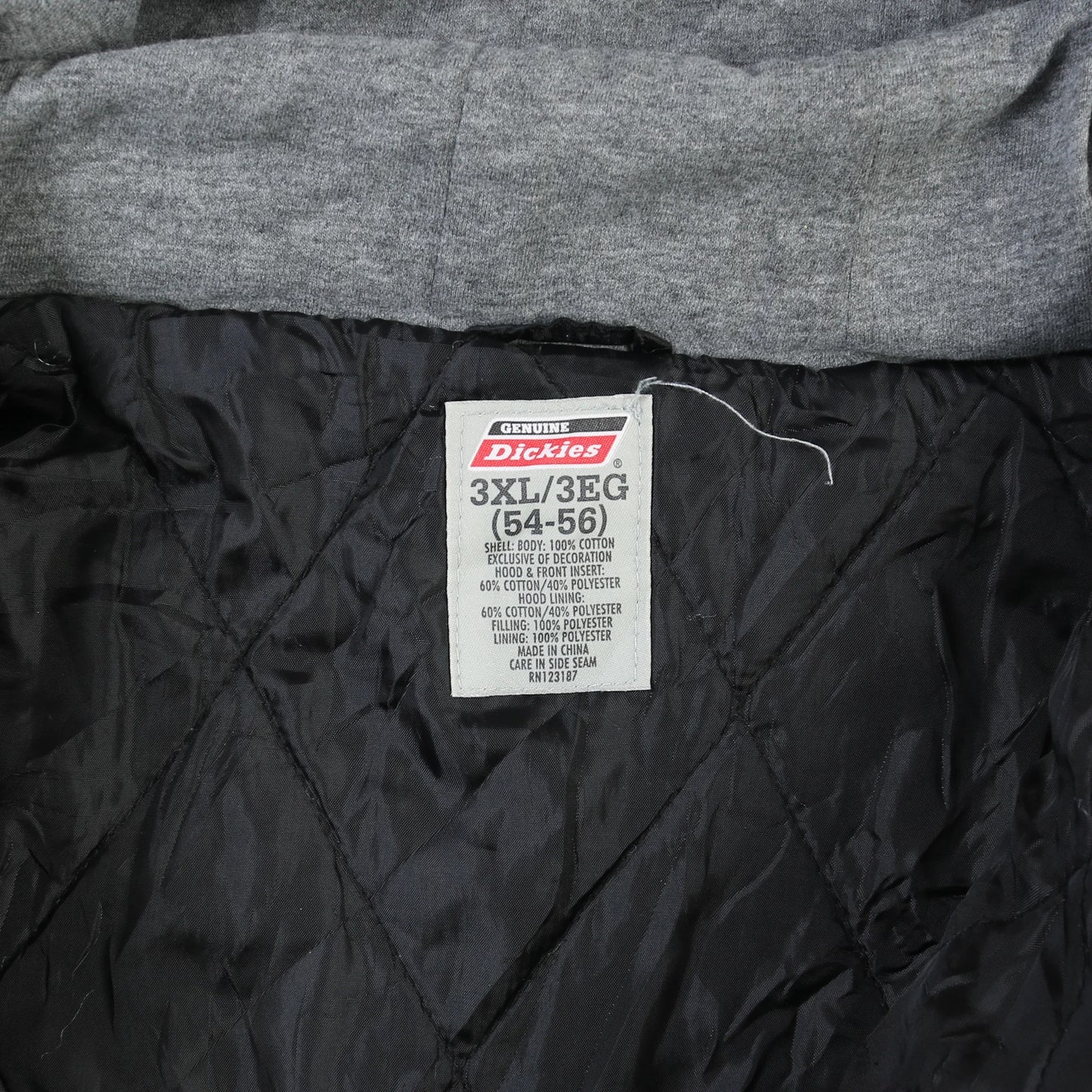 Hooded Work Jacket - Black