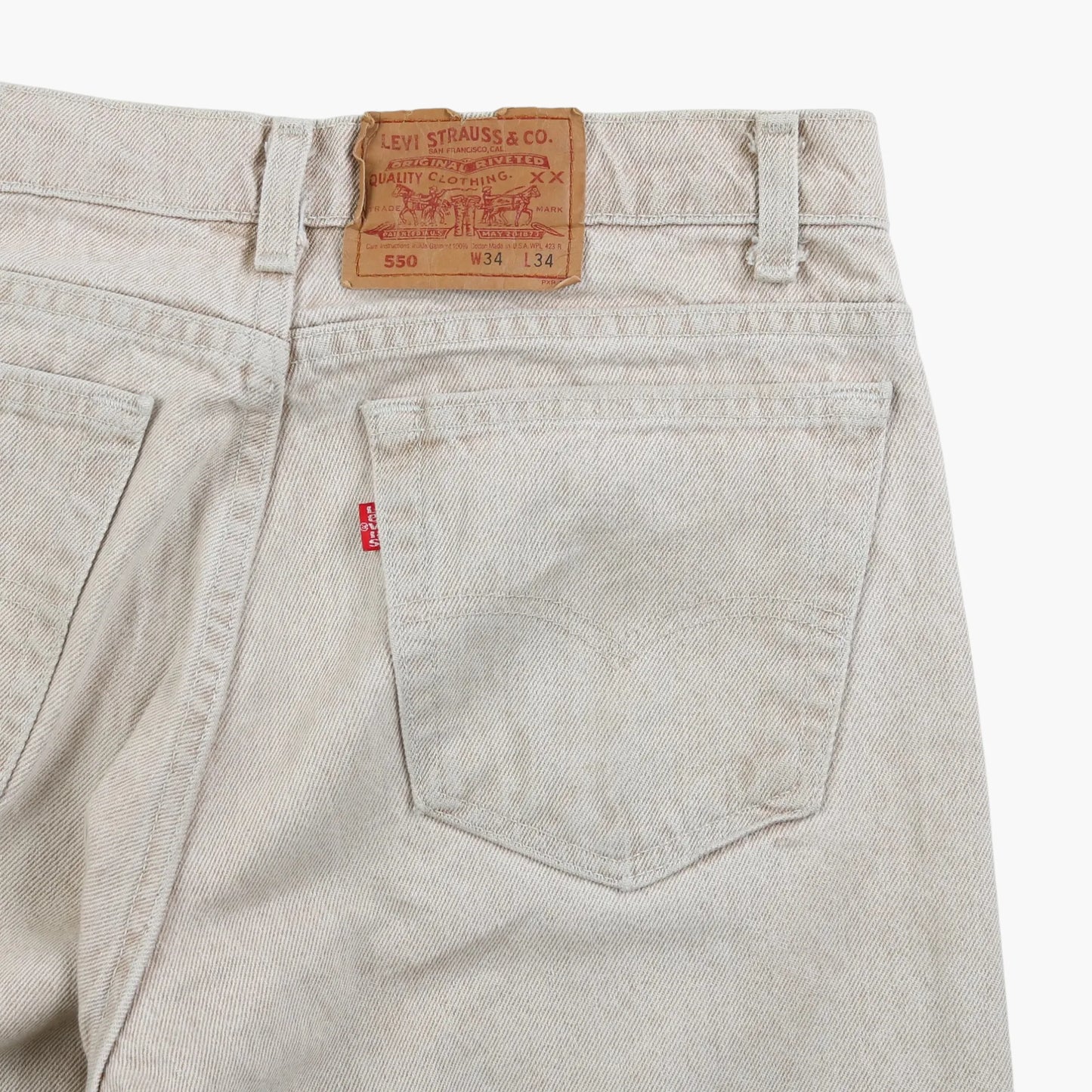 Vintage 505 Jeans - Beige 34/34