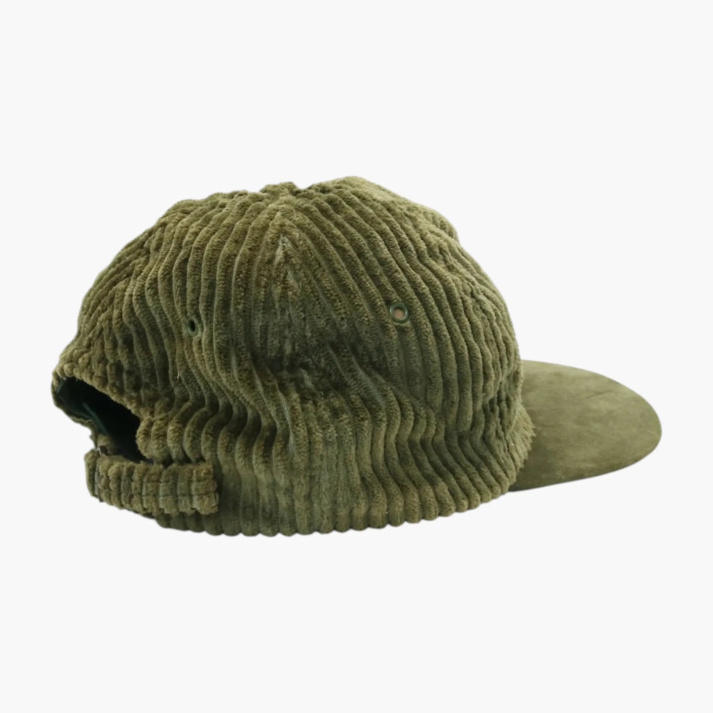 Green Corduroy Cap