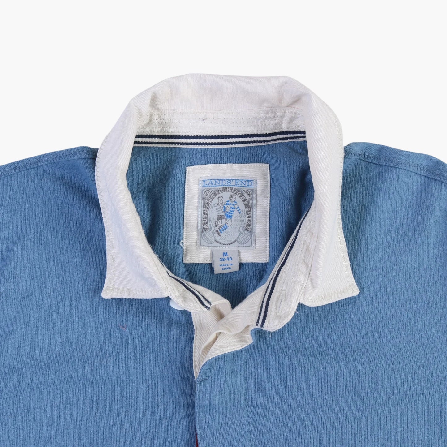 Lands' End Rugby Shirt - Blue