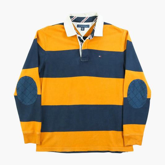 Tommy Hilfiger Rugby Shirt - Mustard Stripe