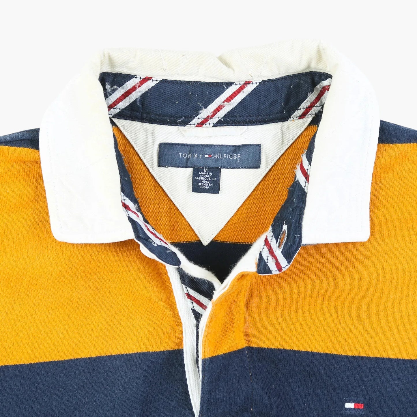 Tommy Hilfiger Rugby Shirt - Mustard Stripe